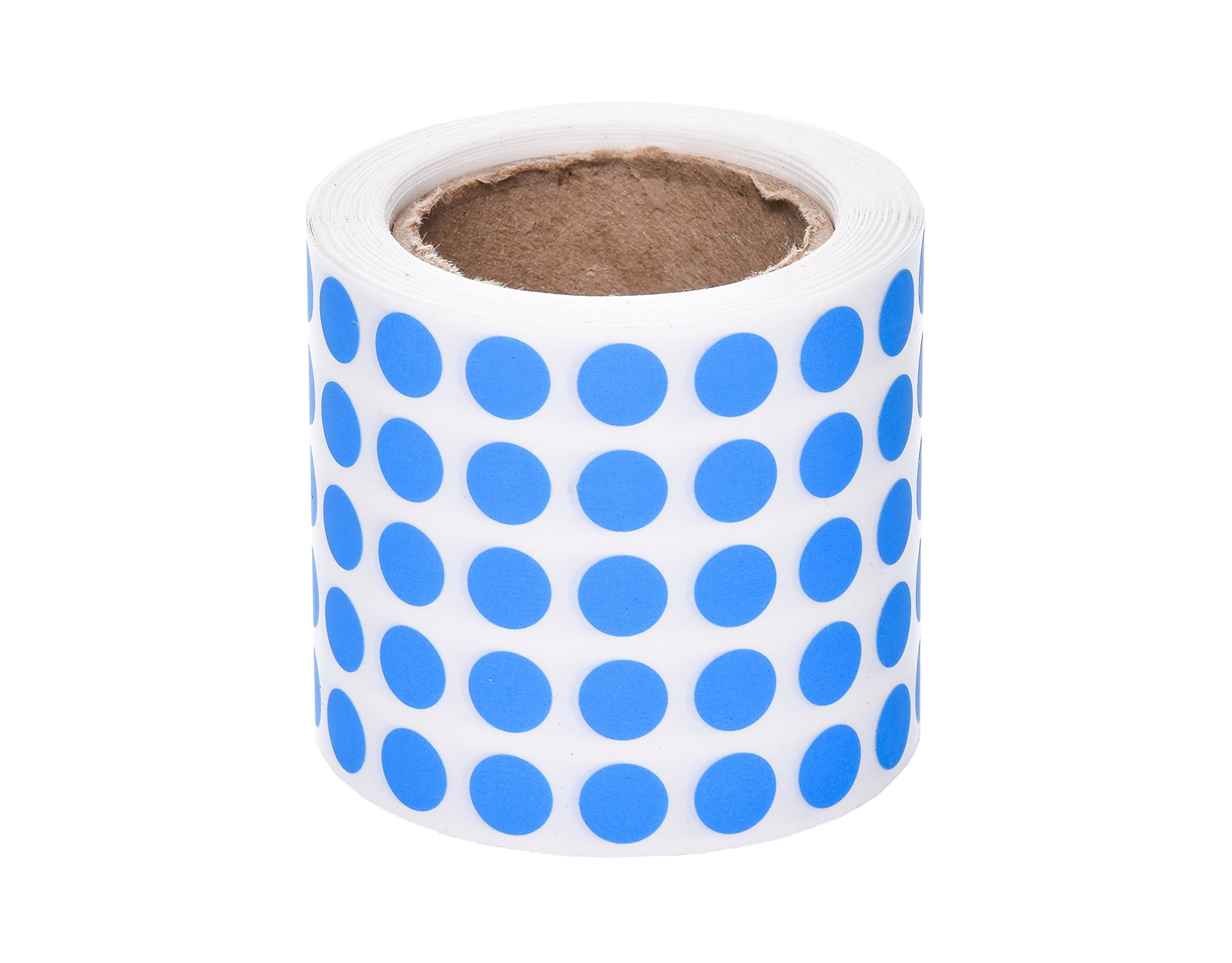 Camlab Plastics RTP/180B Tubee's Dots, 9.5 mm Diameter, Reel, Micryo Blue (Pack of 5000)