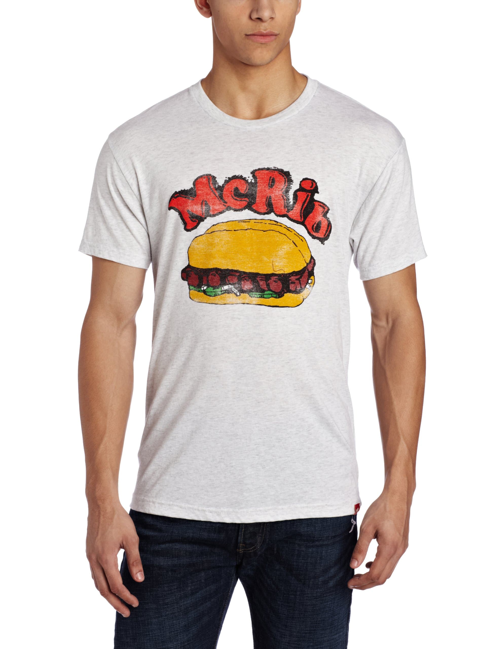 Sportiqe Men's Mcdonald Mcrib T-Shirt