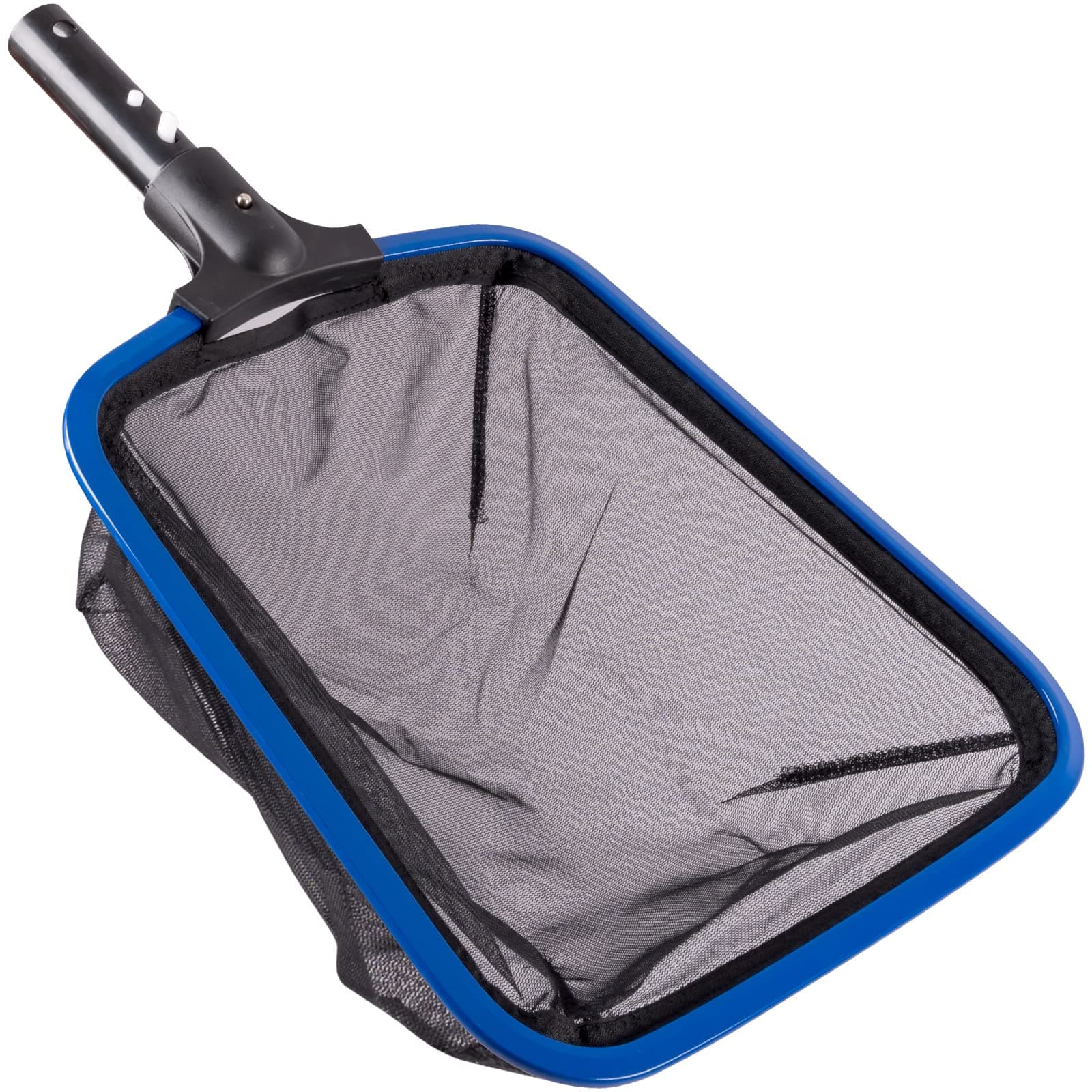 POOLAZA Ultra Fine Mesh Pool Skimmer Net with Aluminum Frame, Aluminum Pool Net for Cleaning Efficiently, Durable Pool Skimmer Net Fine Mesh Ideal for Fine Debris Removal, Fine Mesh Pool Net Skimmer