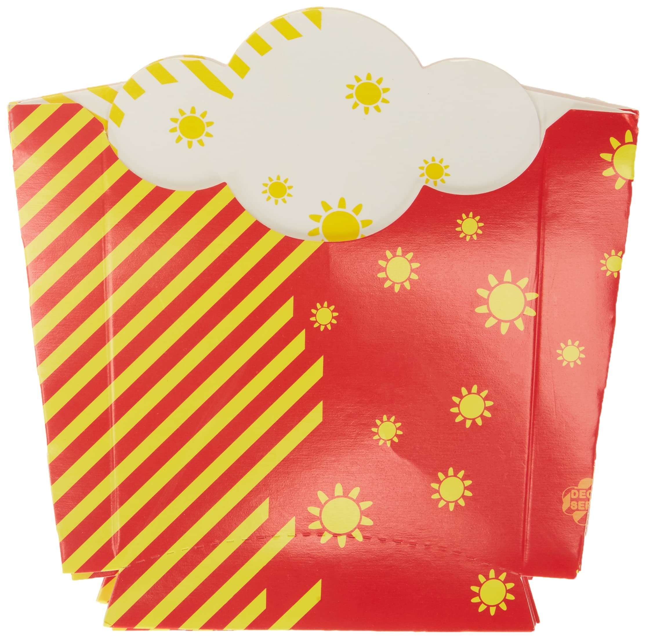 Decor Service Fries Boxes, Cardboard, 12 cm