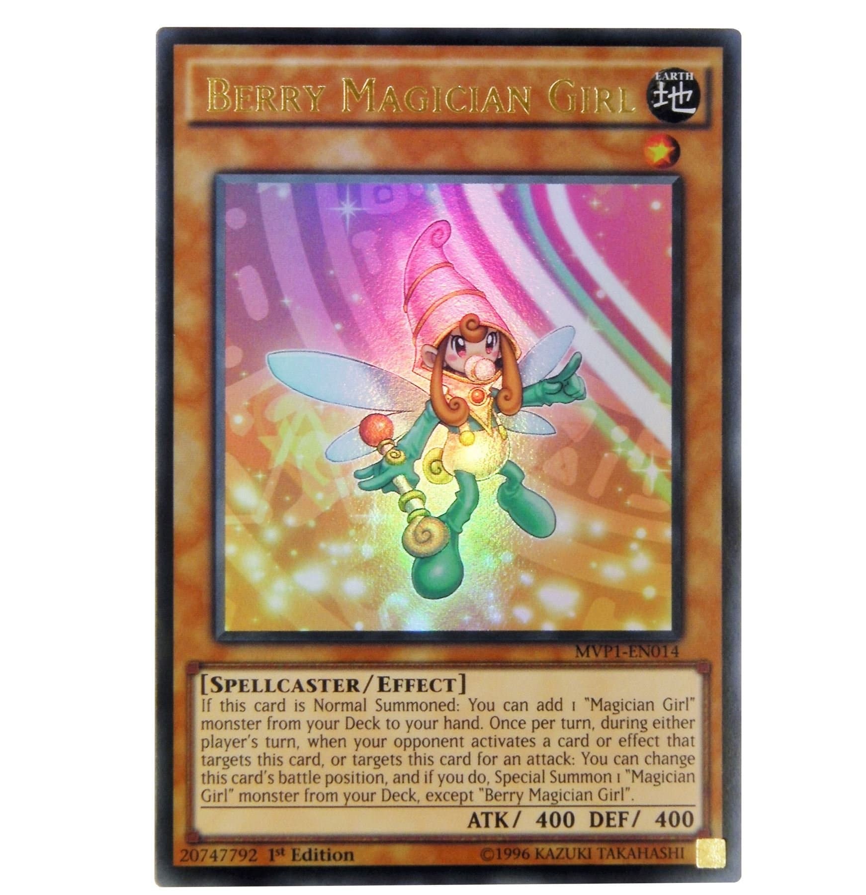Yu-Gi-Oh! Berry Magician Girl MVP1-EN014 Ultra Rare