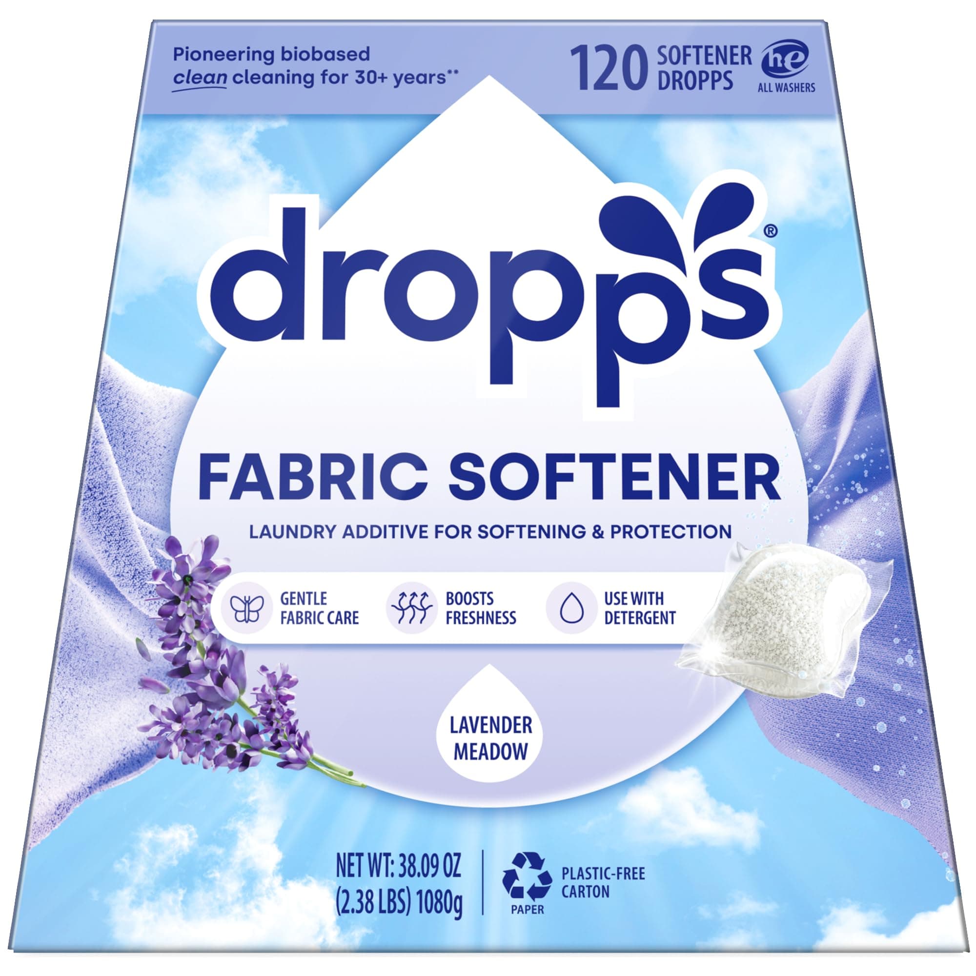 DROPPS Booster Pacs Scent 52721120413, 120 Count, 1