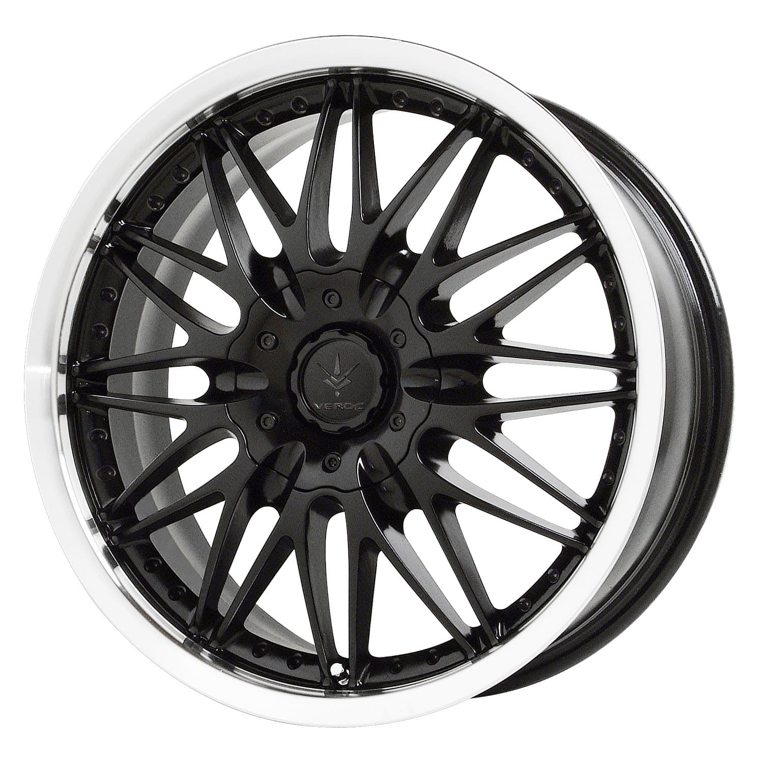 Verde Custom Wheels Regency Black Wheel with Machined Lip (20x7.5"/5x4.5")