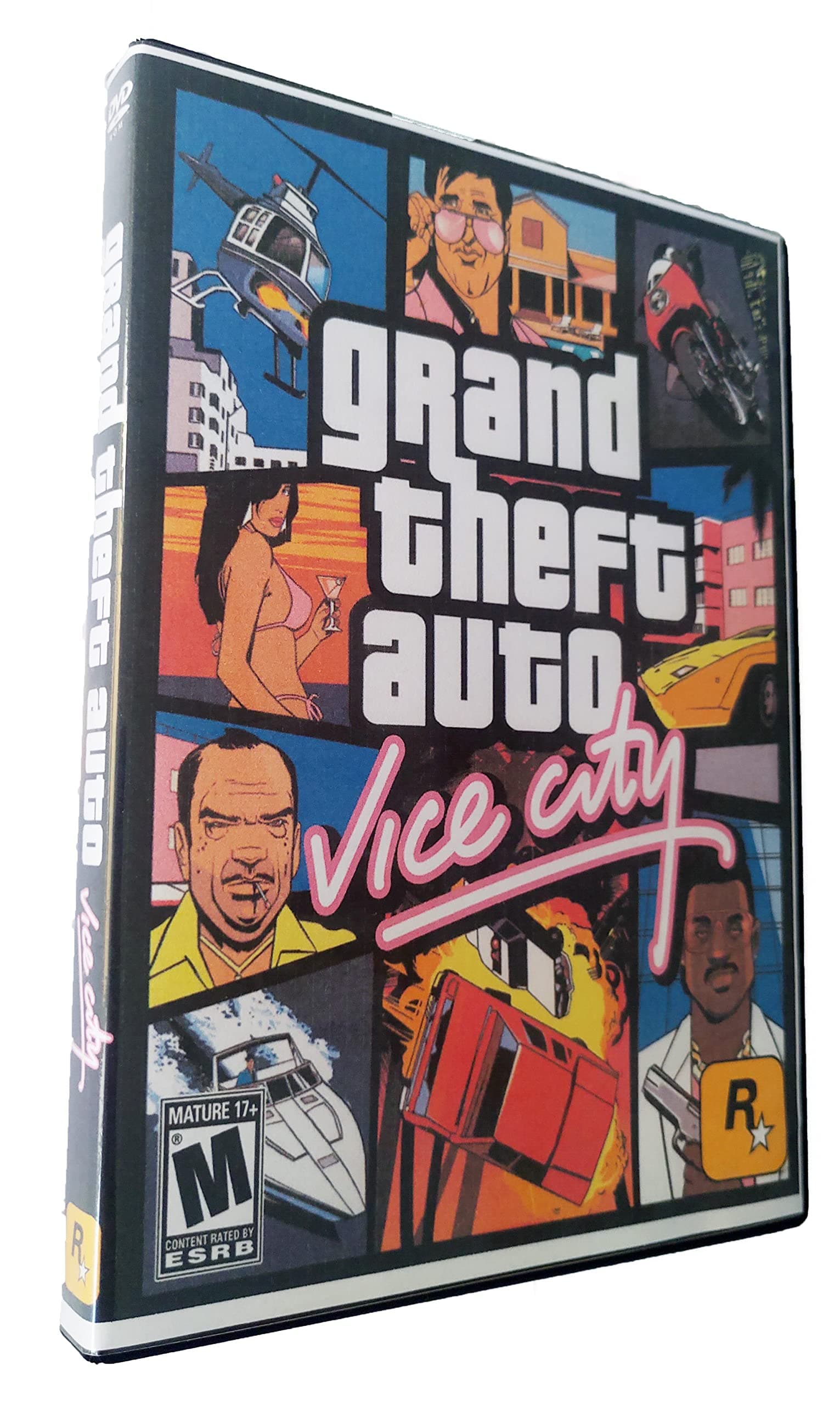 Gta Vice city Pc Game DVD for Windows With Box