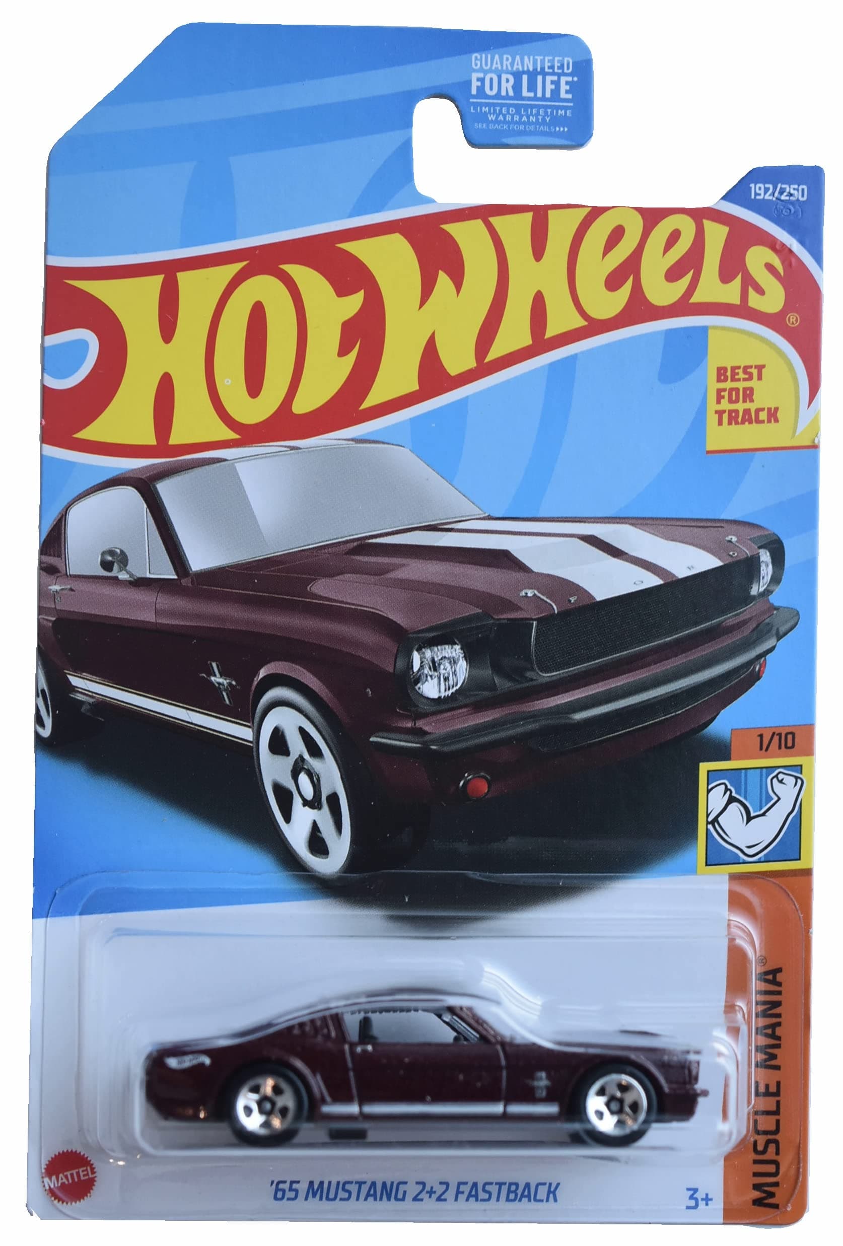 65 Mustang 2+2 Fastback, Muscle Mania 1/10