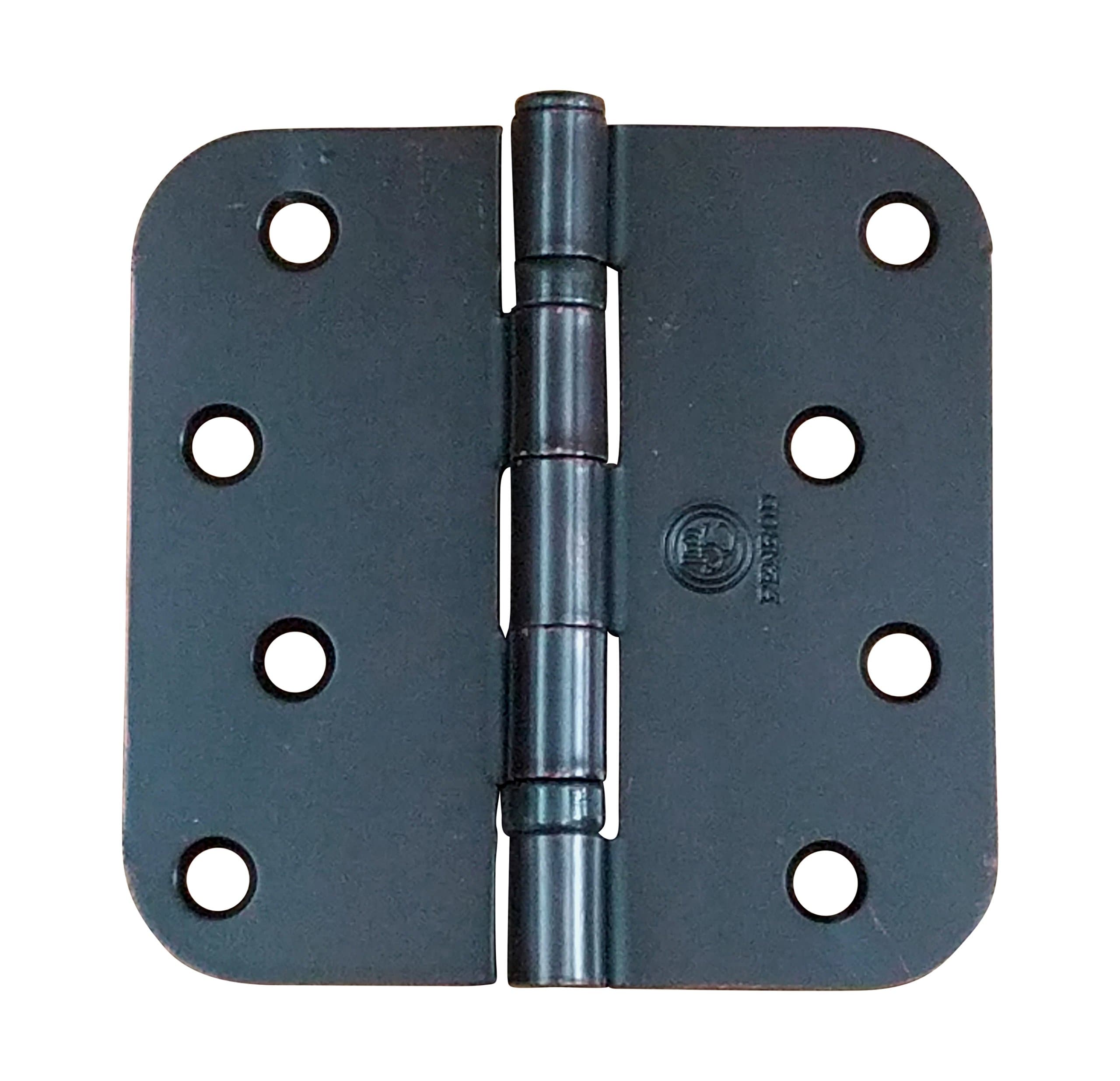 Penrod Door Hinges Ball Bearing 4 Inch with 5/8 Inch Radius - Hardware Included (Oil Rubbed Bronze, 3 Pack)