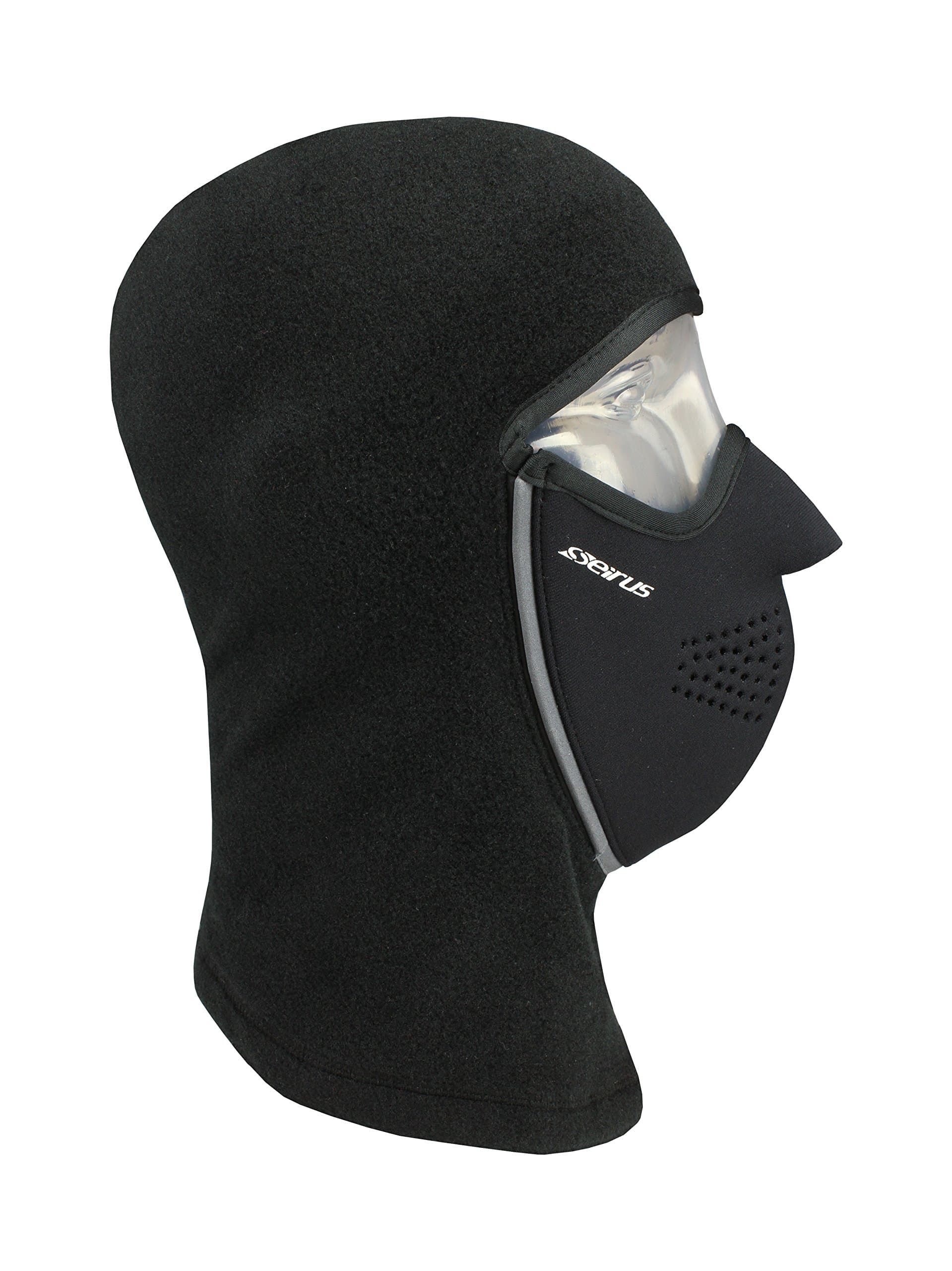Innovation Adult Magnemask Convertible Neofleece Cold Weather Mask Combo 3-in-1 Clava with Hood, Face Mask & Neck Warmer