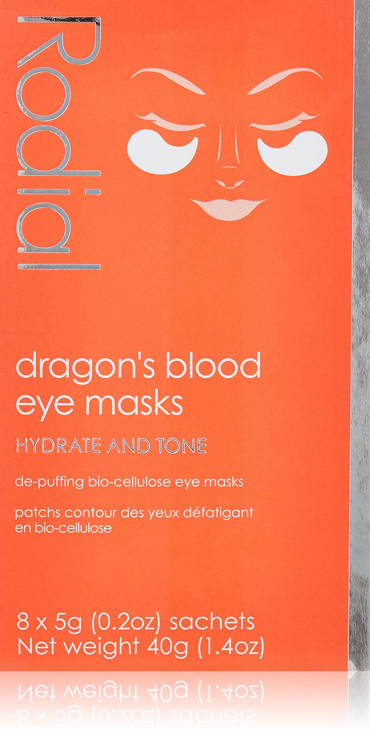 Rodial Dragon's Blood Jelly Eye Patches 8 x sachet of 2 patches