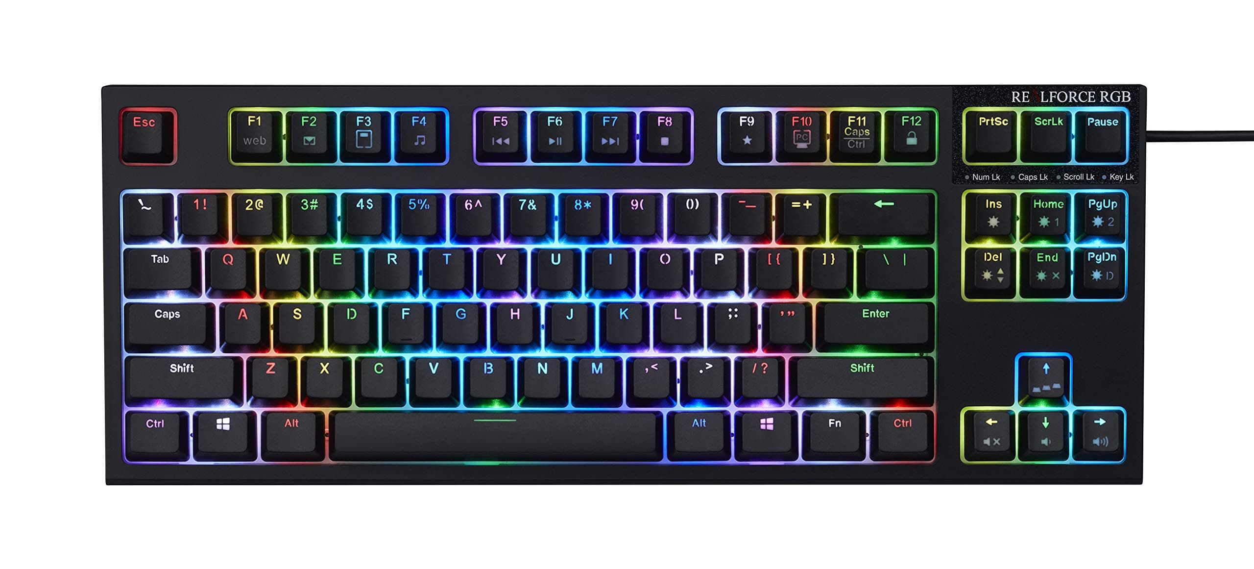 Topre Realforce R2 TKL RGB Keyboard Topre 45g