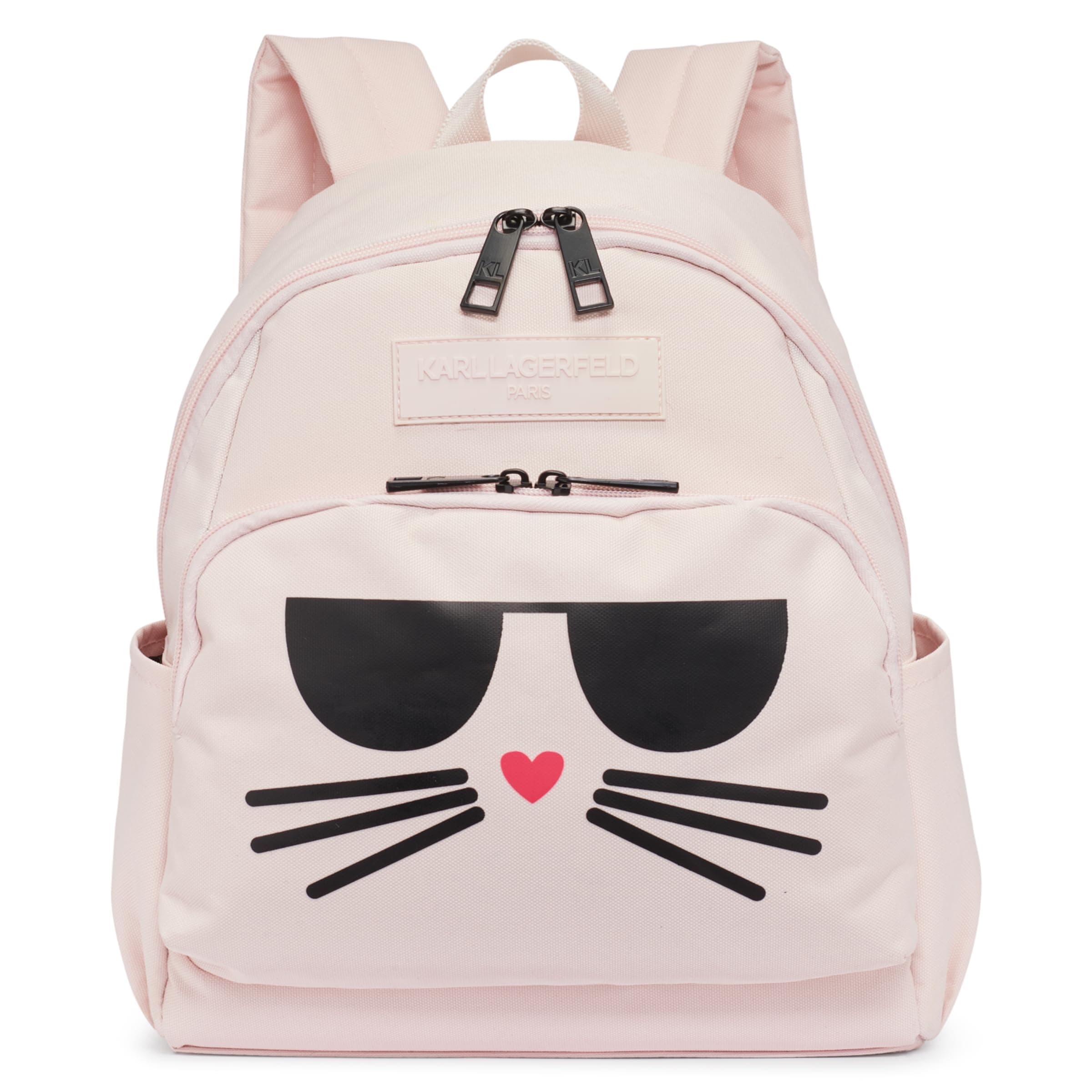 Karl Lagerfeld Paris Women's Lightweight Cat Backpack, Blush, One Size
