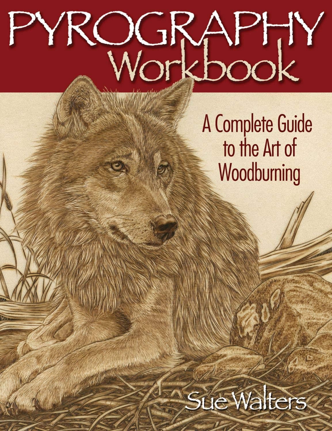 Pyrography Workbook: A Complete Guide to the Art of Woodburning (Fox Chapel Publishing) Step-by-Step Projects and Patterns with Texture, Shading, and Color Techniques for Woodburners