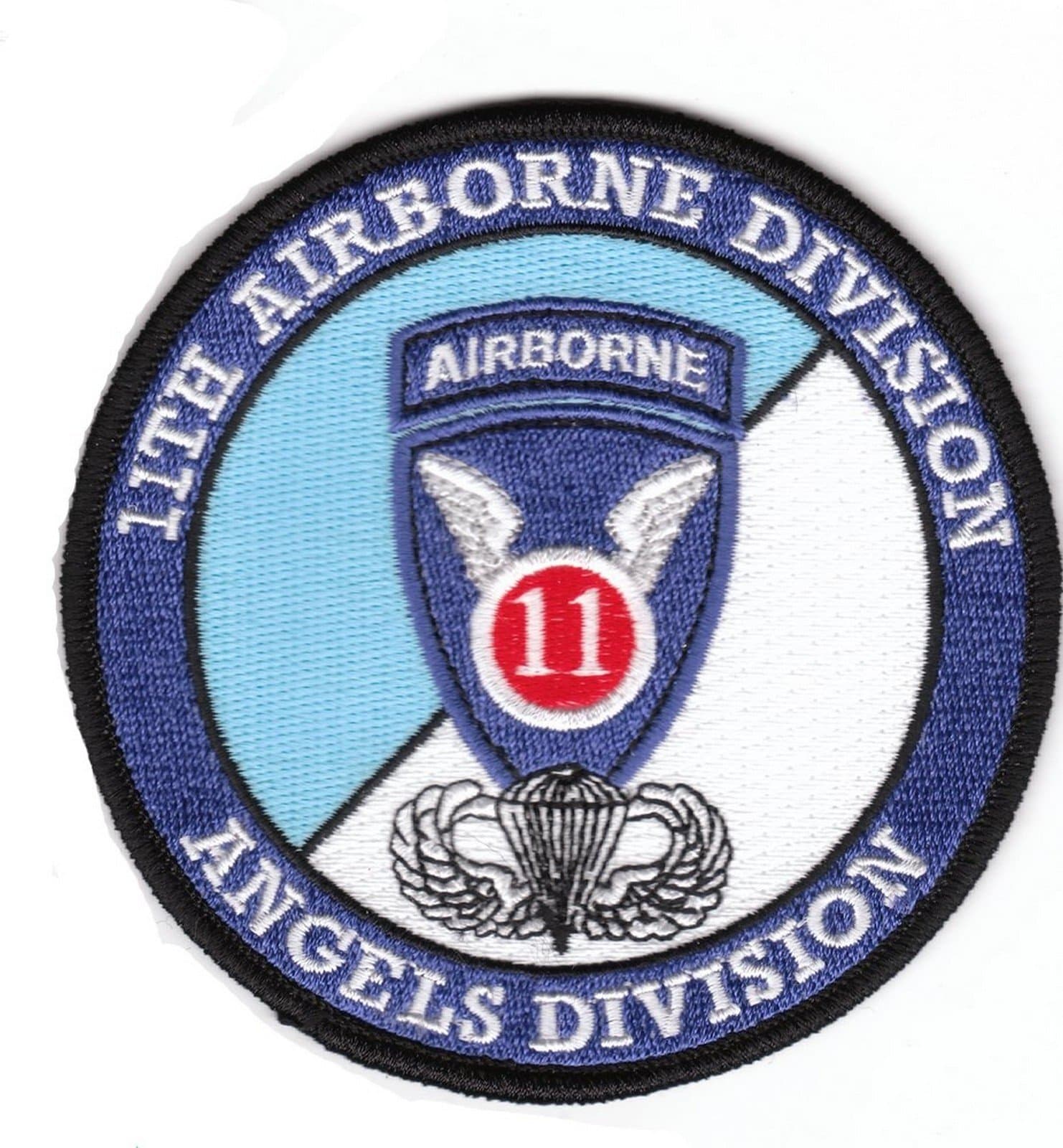 11th Airborne Division with Jump Wings Patch
