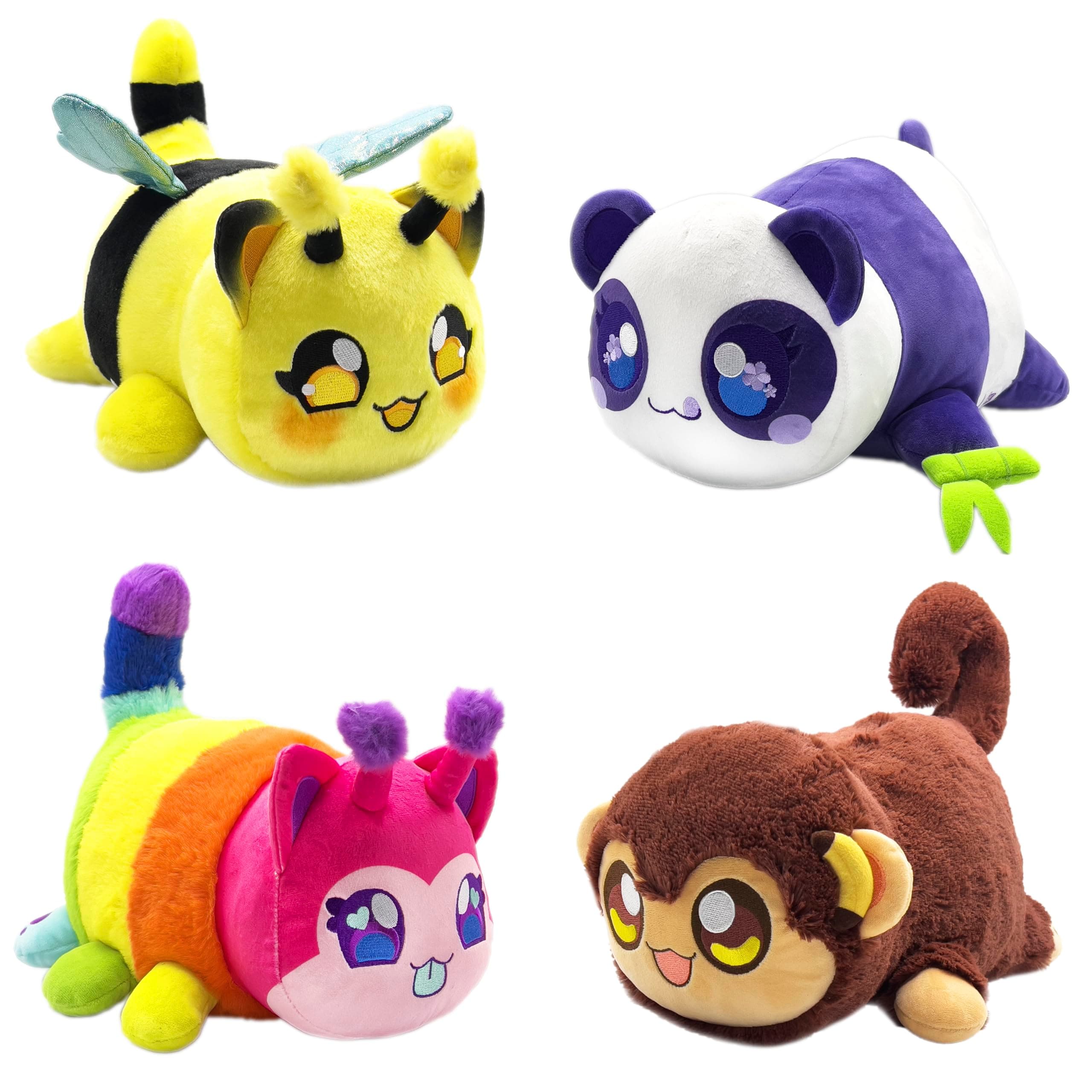 Aphmau MeeMeows 11” Classic Mystery Plush, Series 1 Safari; YouTube Gaming Channel, Plush Mystery Box, Blind Box, 1 of 4 Possible Safari MeeMeows, Official Merch