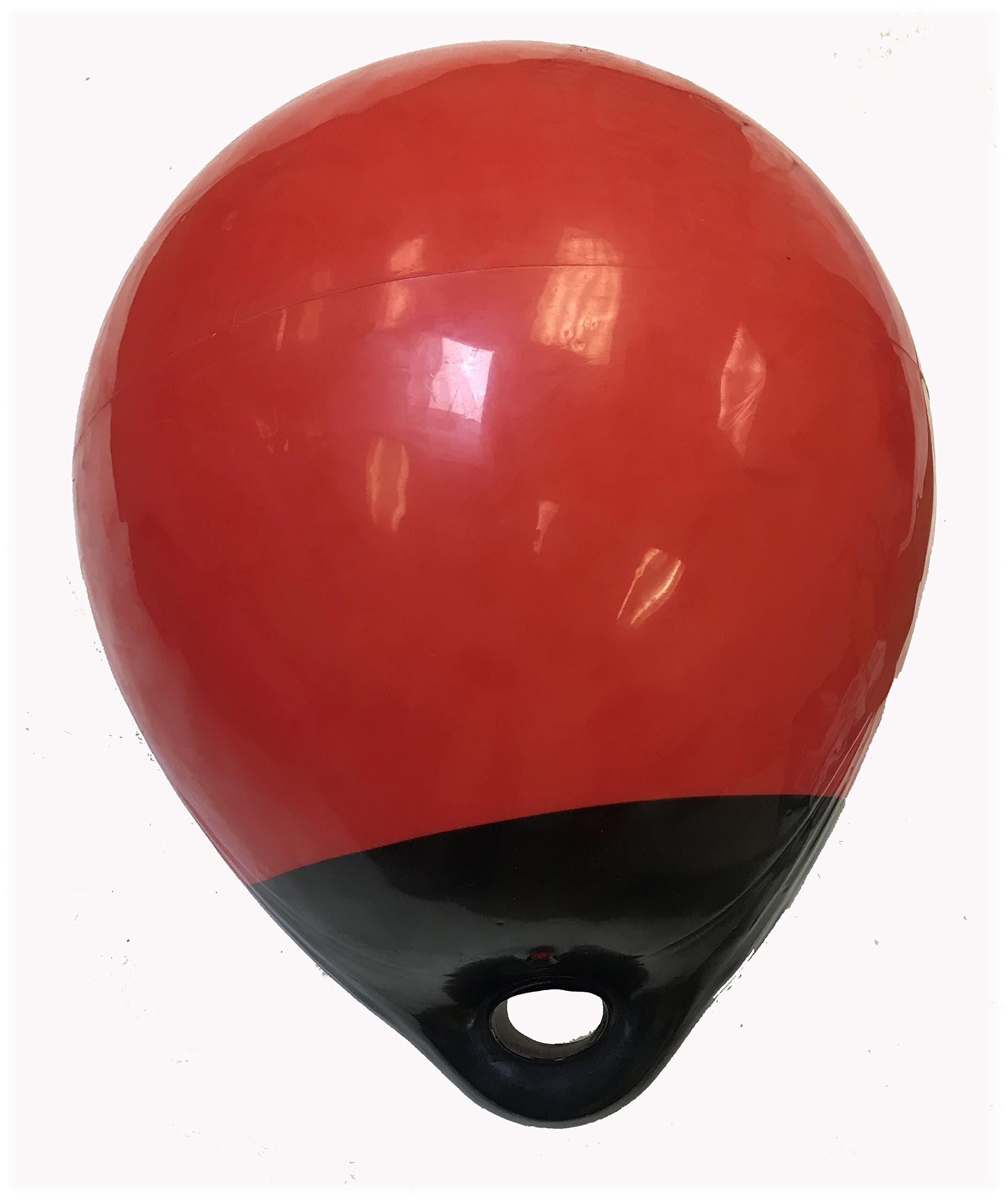 KUFA Red/Black 15” Diameter (inflated Size: 15" x 20") Mark Buoy Mooring Buoy Anchor Lift Buoy A38