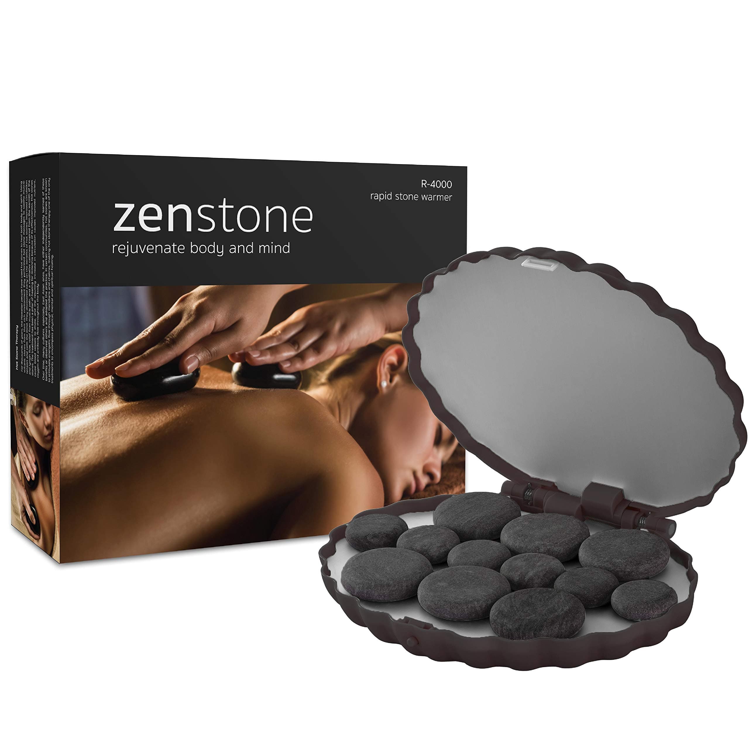 ZENSTONE Pro Waterless System + 12 Gravity Hot Stones (2018)