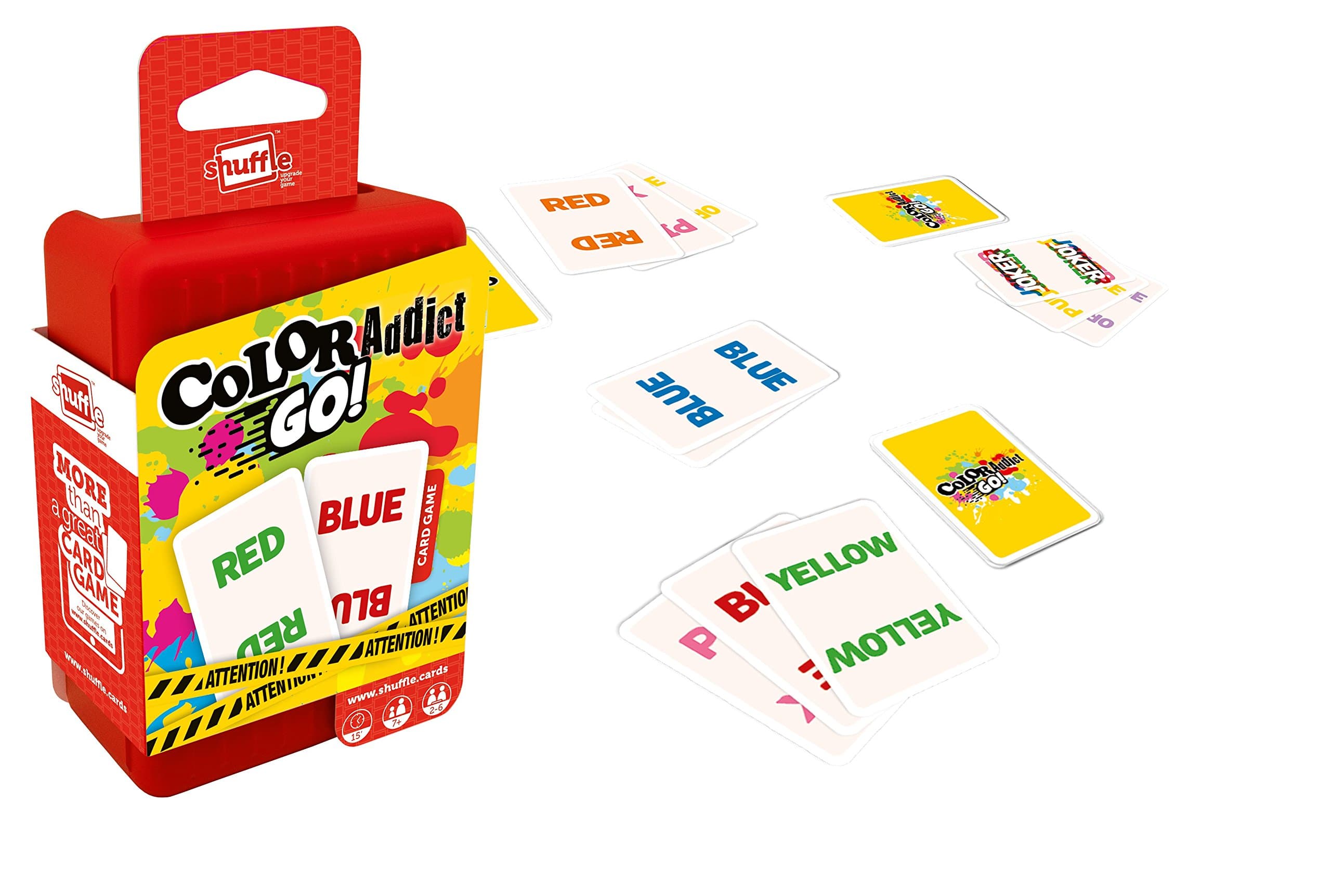 Shuffle Color Addict Card Game,