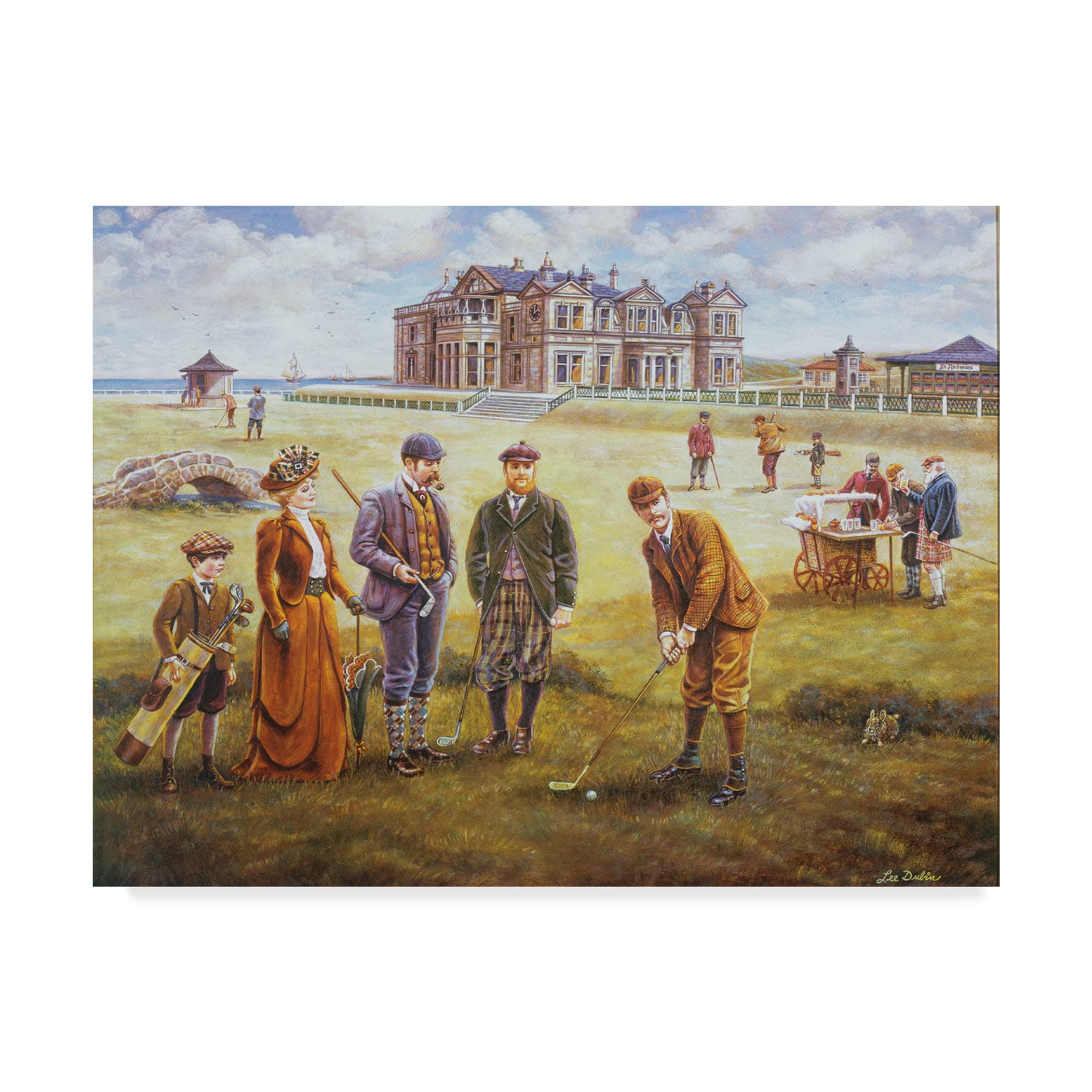 Trademark Fine Art St Andrews by Lee Dubin, 18x24-Inch
