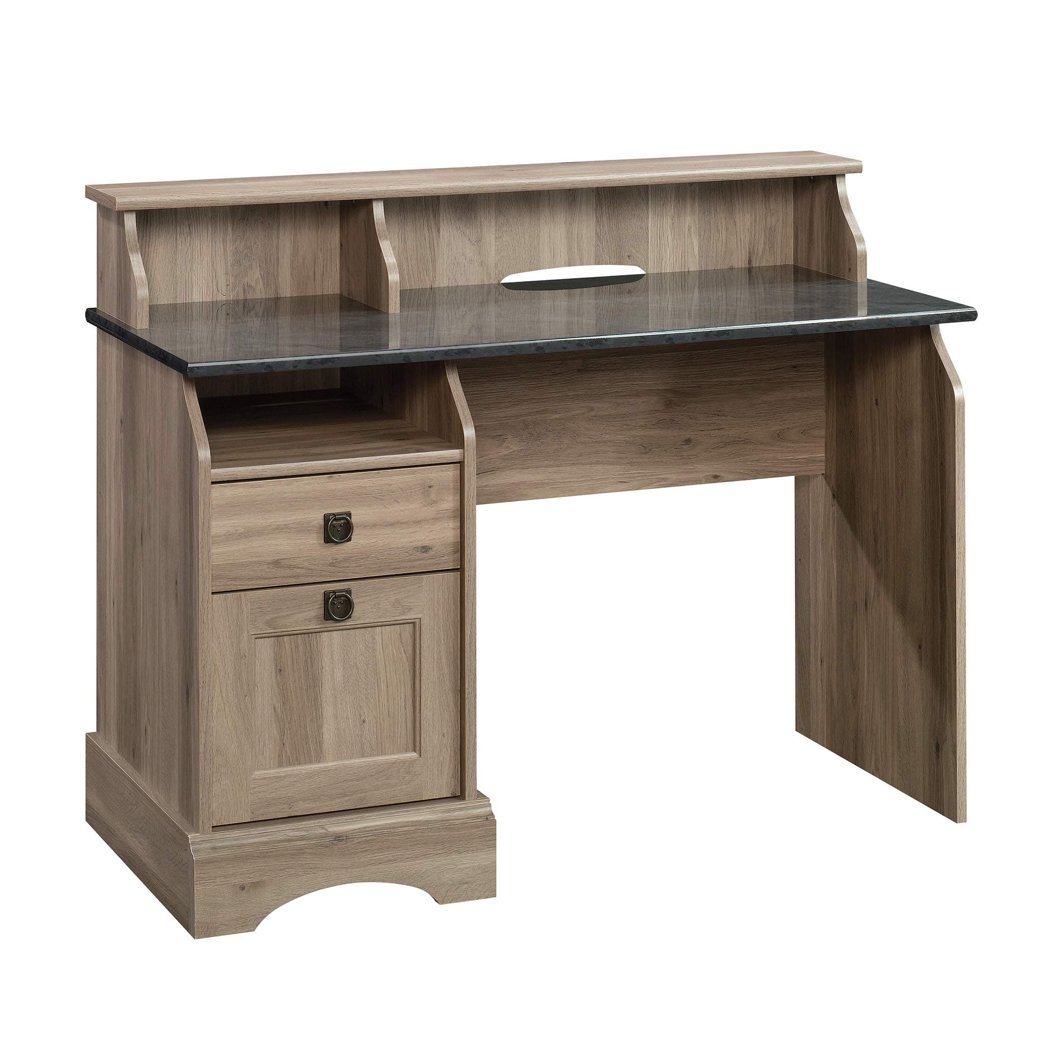 SauderGraham Hill Desk, Salt Oak finish