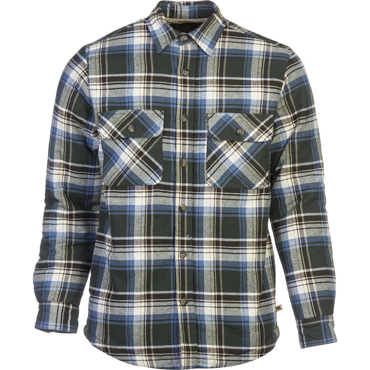Dakota Grizzly Men's Mack Sherpa Lined Flannel Shirt