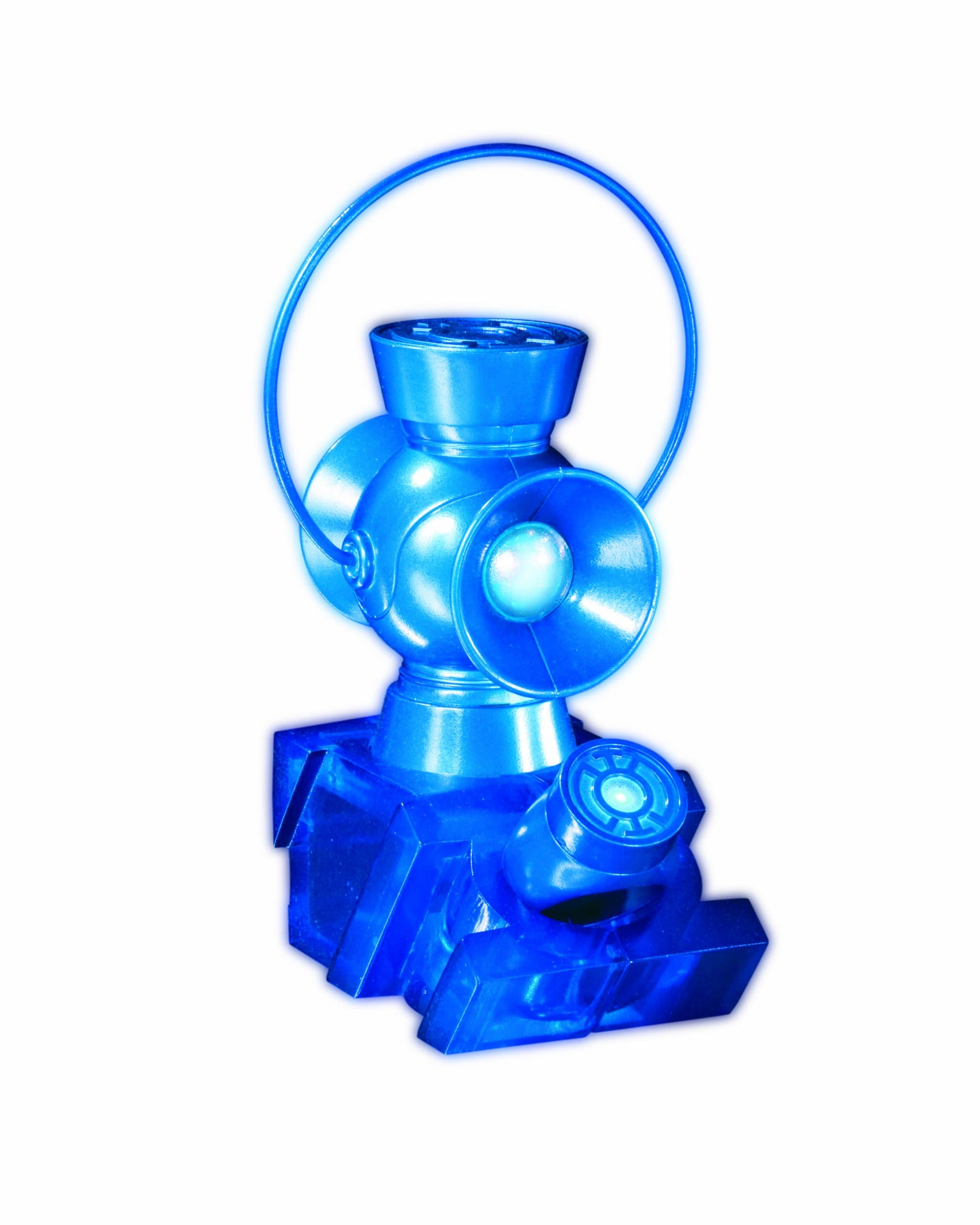 Blackest Night: Blue Lantern 1:4 Scale Power Battery and Ring Prop Replica Set