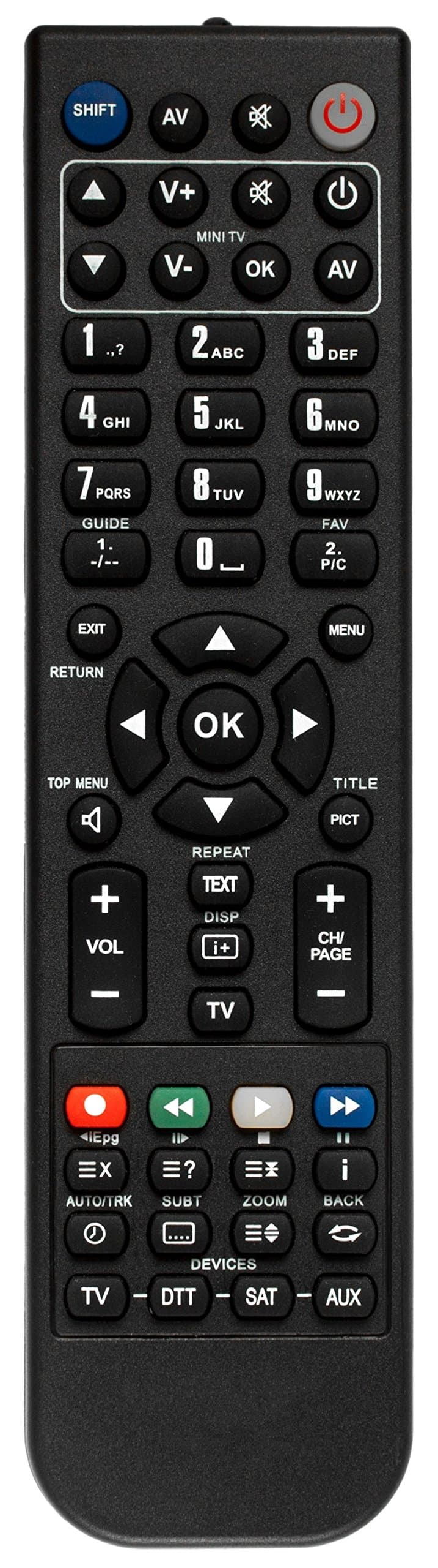 Replacement Remote for NEC E552 E462 E422 E322 E321 E421 E461 E551 Standard v1
