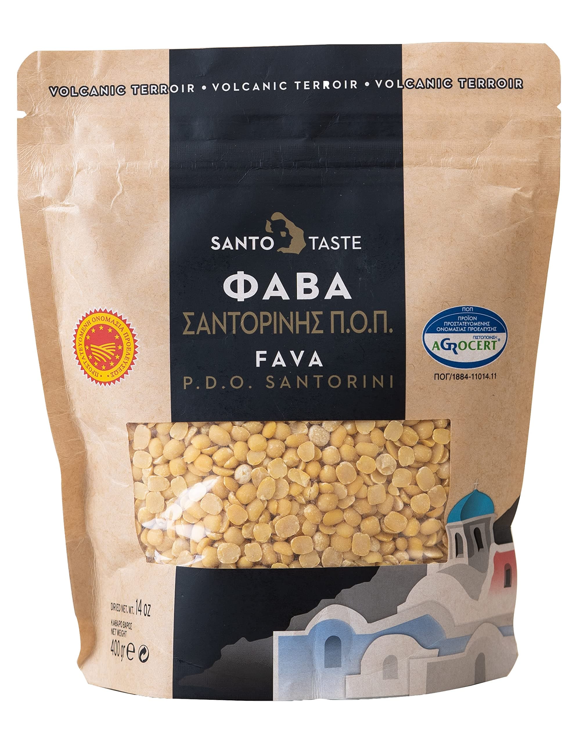 Santorini Fava Beans (PDO) Santo - Split Peas 400g