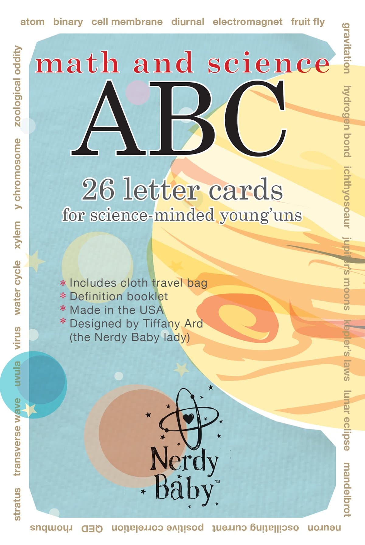 ABC Flashcards for Very Young Scientists