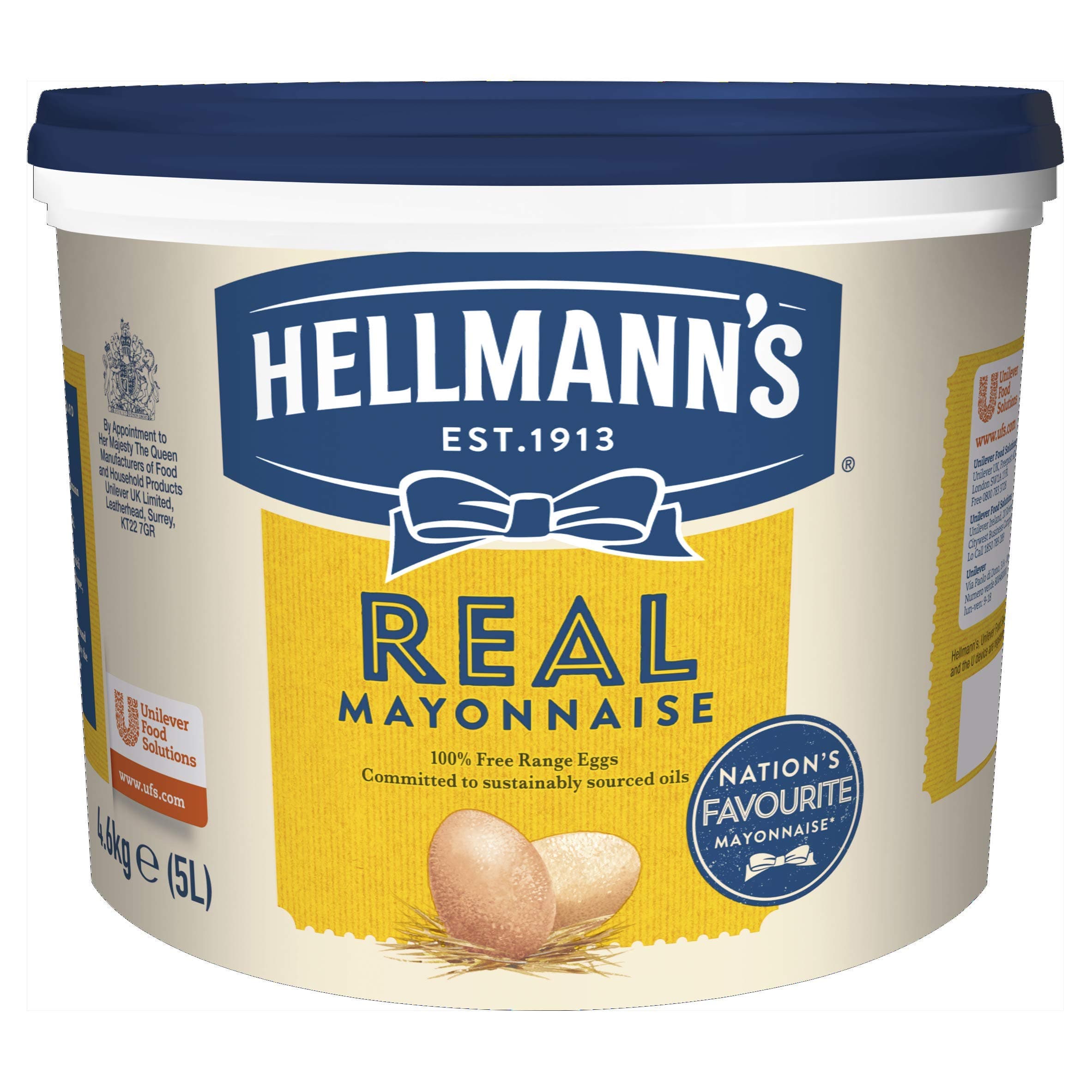 Real Mayonnaise, 5 Litres