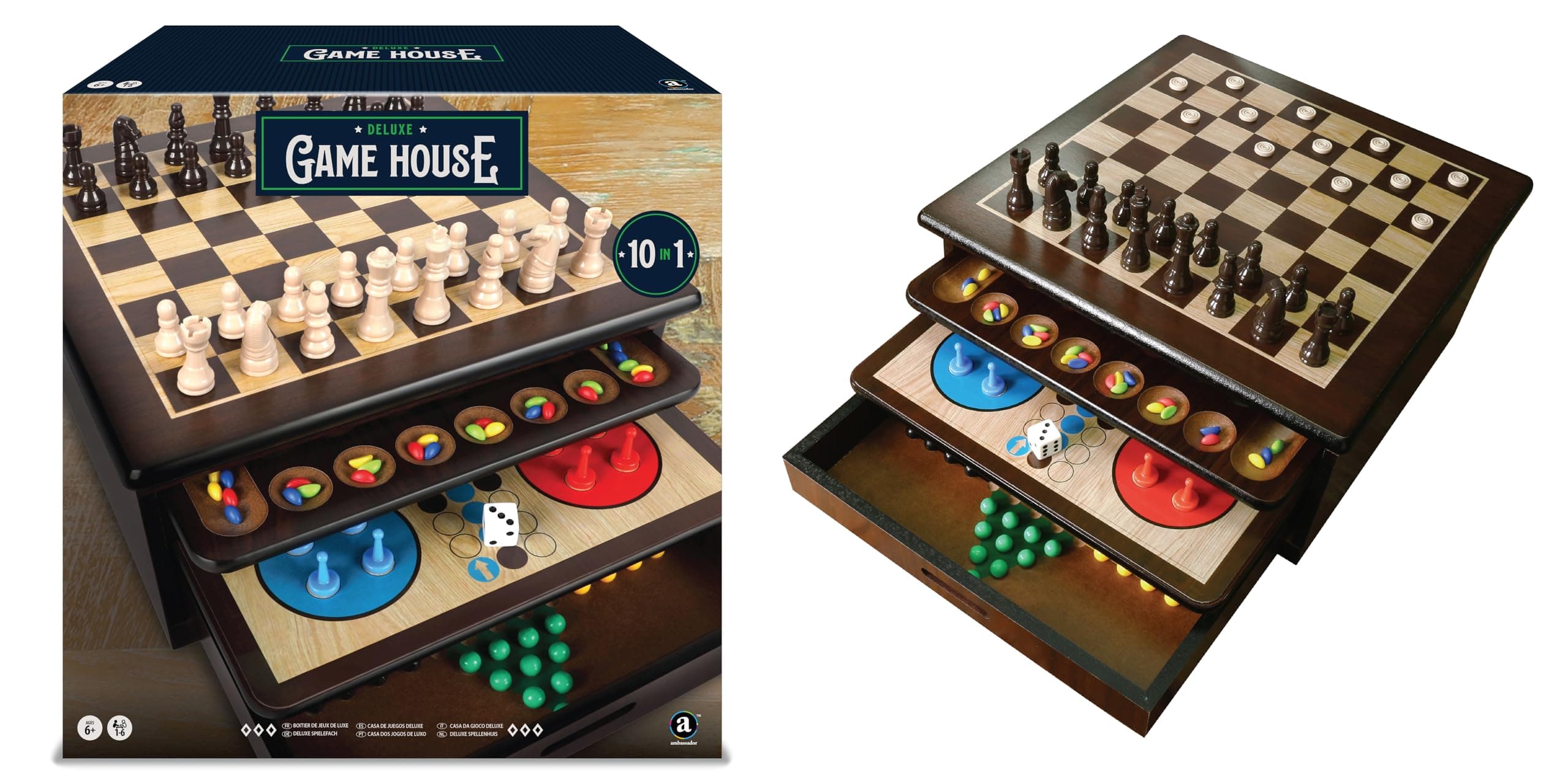 Ambassador WDK Craftsman Deluxe Game, House A2003349 Game Case