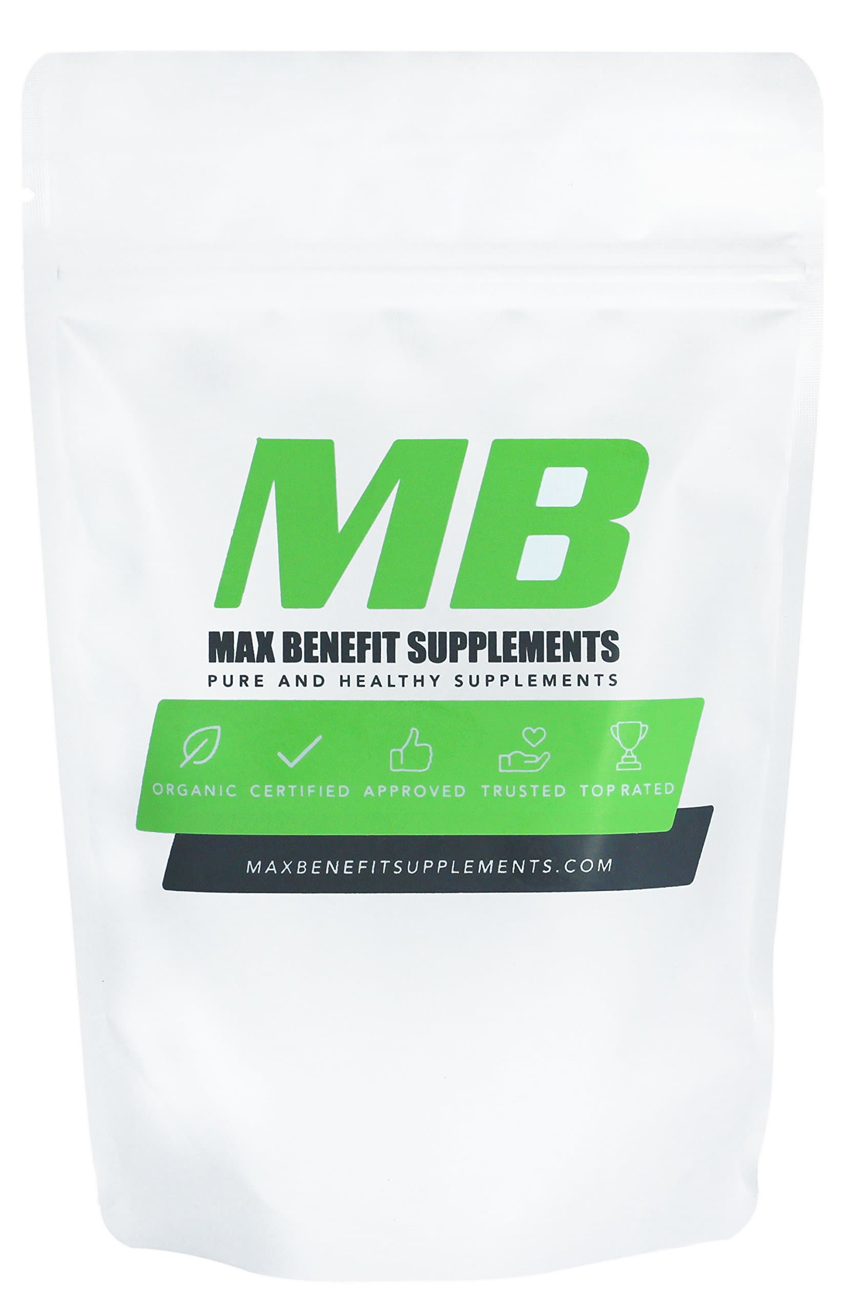 MaxbenefitSupplements 100% Pure BCAA Instant 2:1:1 - Pre/Post Workout Bodybuilding Supplement to Boost Muscle Growth 250g - 150 Servings