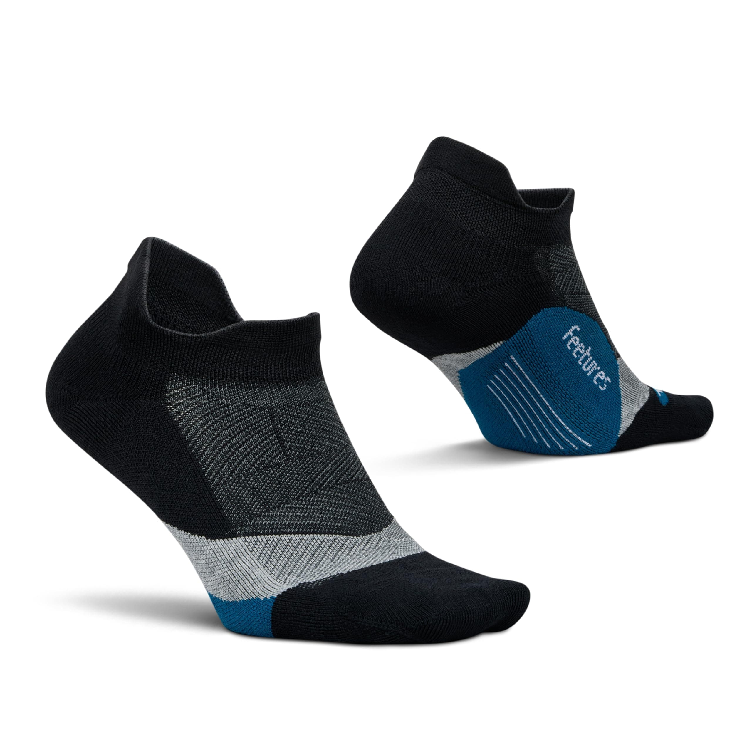 Feetures Elite Light Cushion No Show Tab Sock Wave