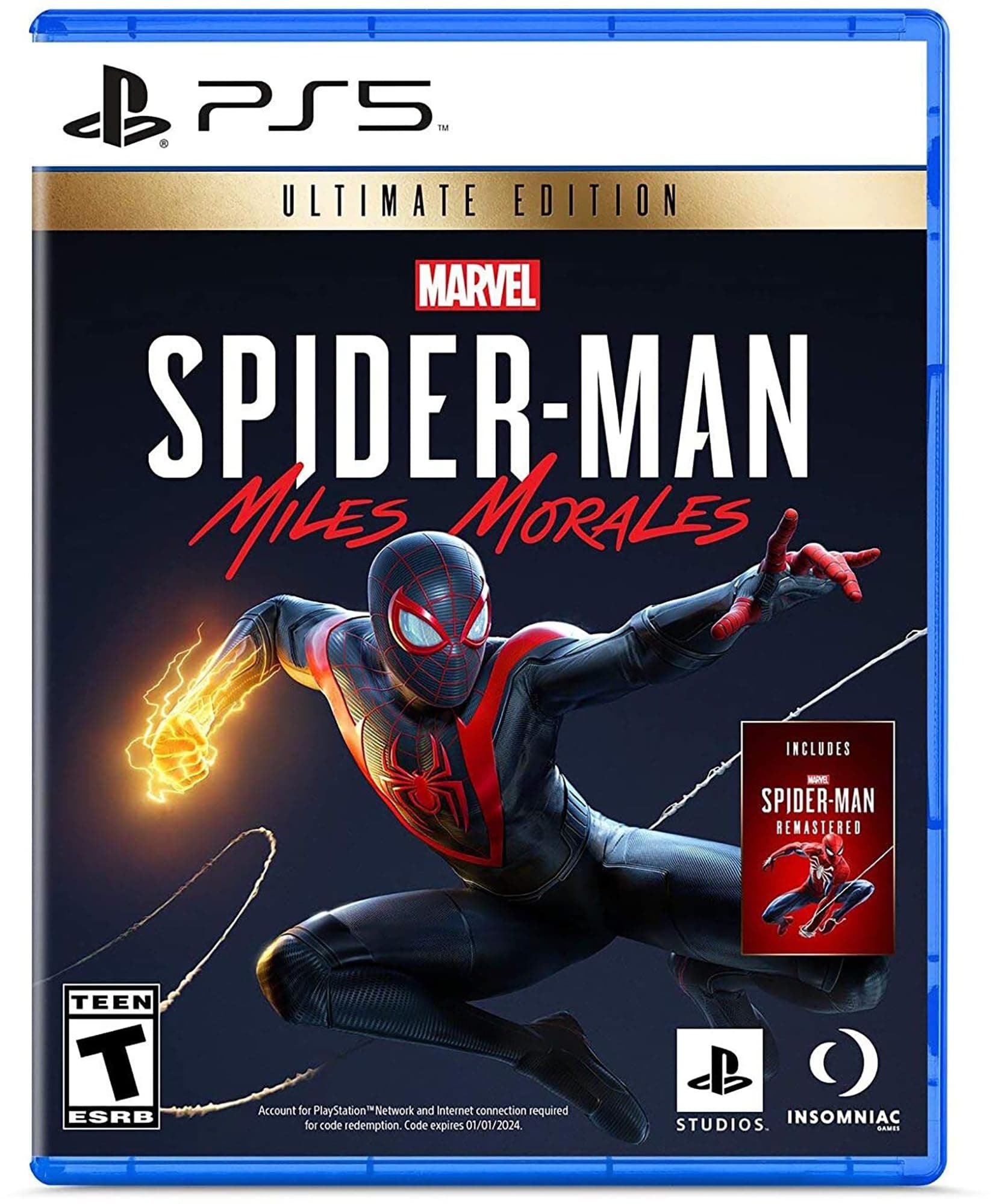 PlayStation Marvel Spiderman Miles Morales (Ultimate Edition) (Import)