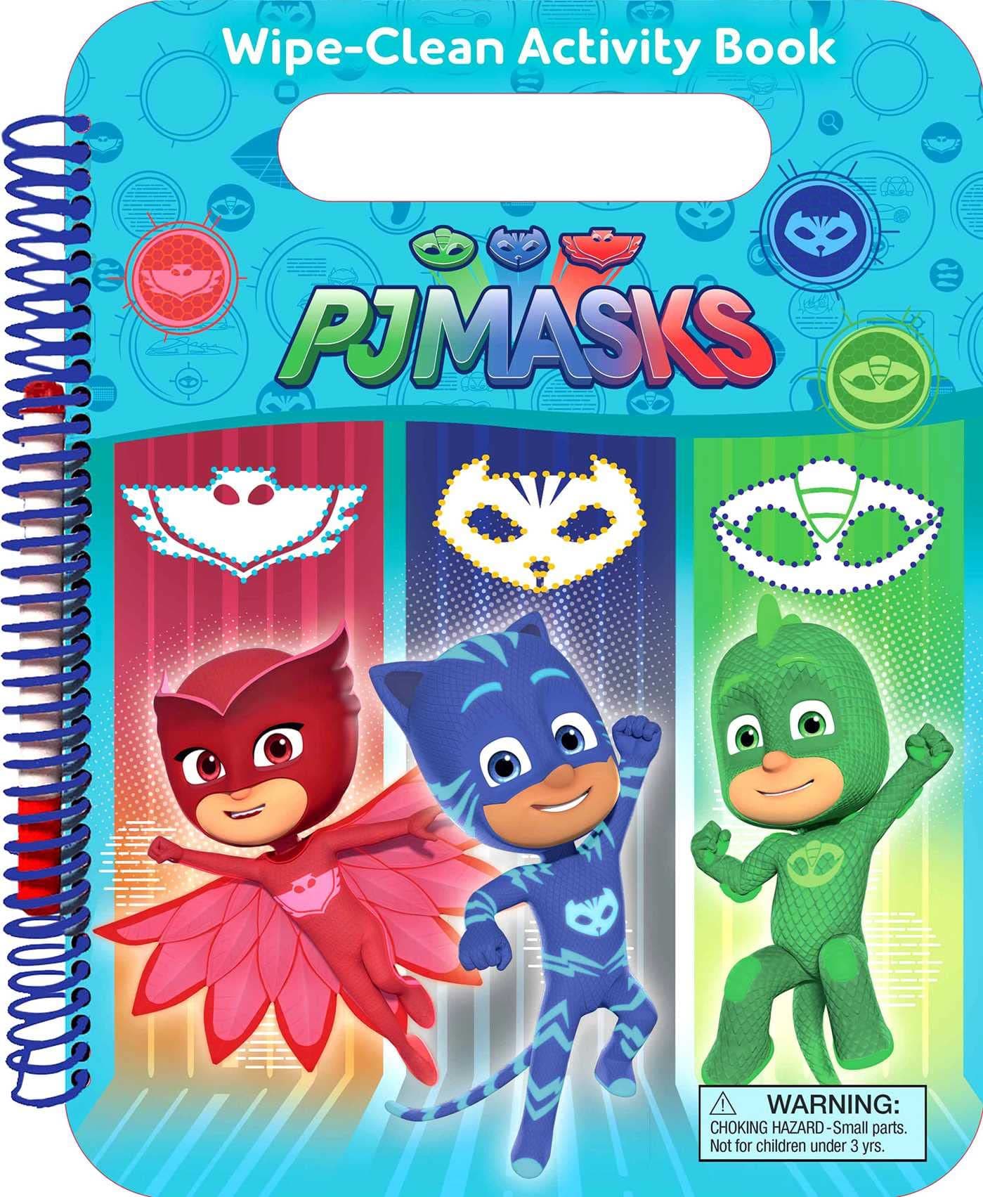 PJ Masks Wipe-Clean Activity Book (Write and Wipe)
