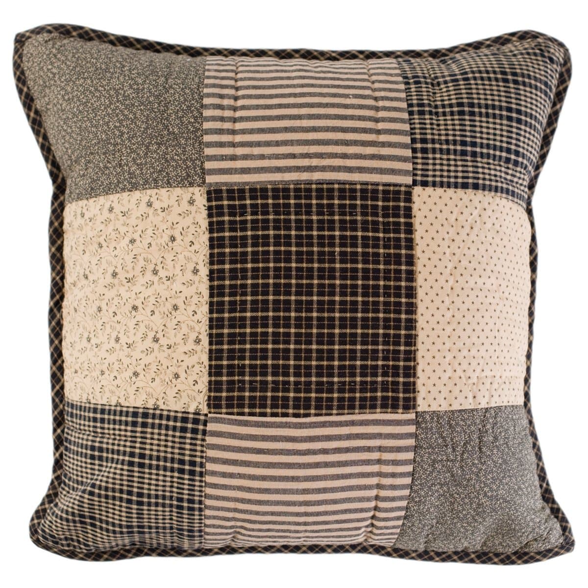 Lasting Impressions Kettle Grove Quilted Patchwork Decorative Pillow