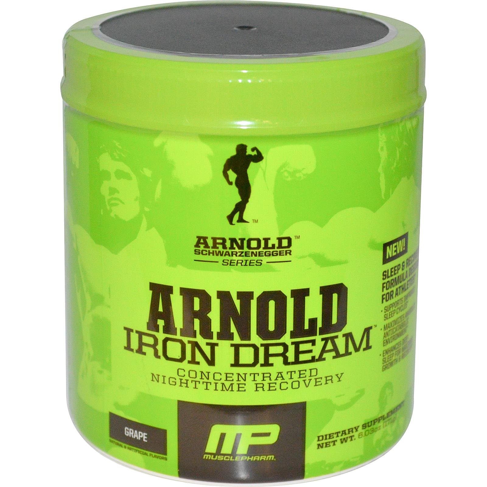 Arnold By Musclepharm Iron Dream 30 Servings (Grape), 6.03oz