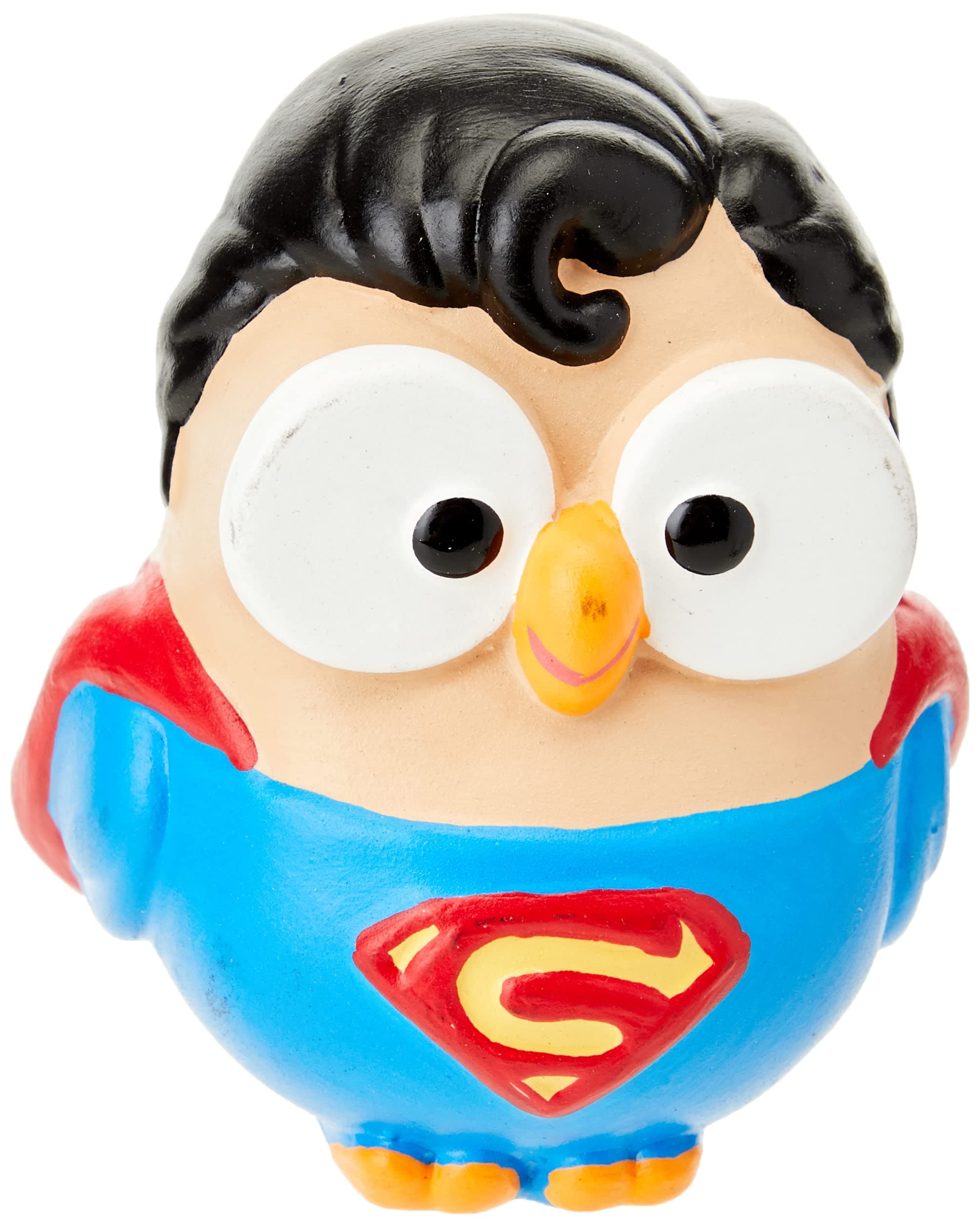 EGAN Ceramic Figure GOOFI, Measures 8x10 cm, Series Number 76, First Superhero of the History of Cartoons, MOD. ML18GU/1SM Superman Fantasy Unique