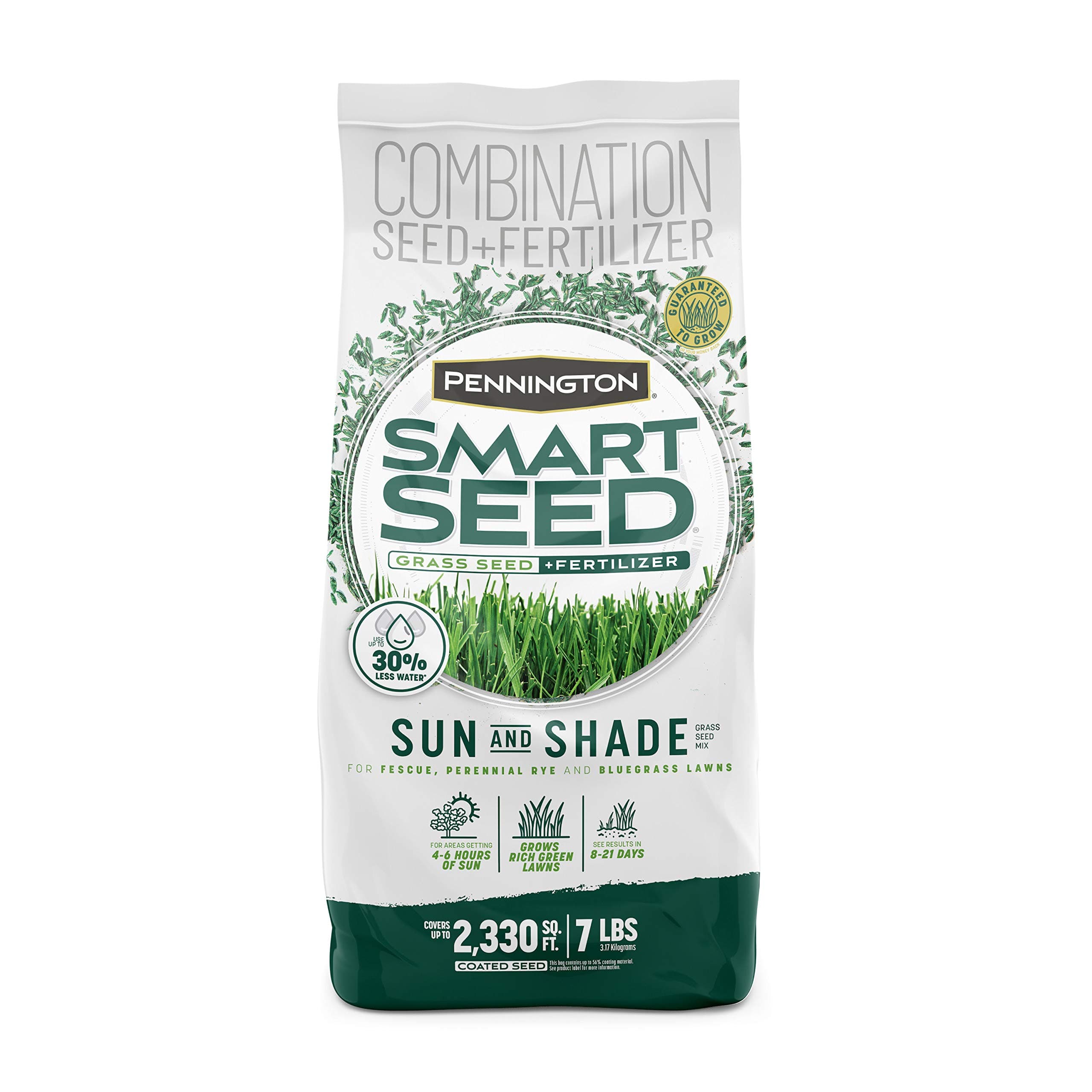 Smart Seed Sun and Shade Grass Mix 7 lb