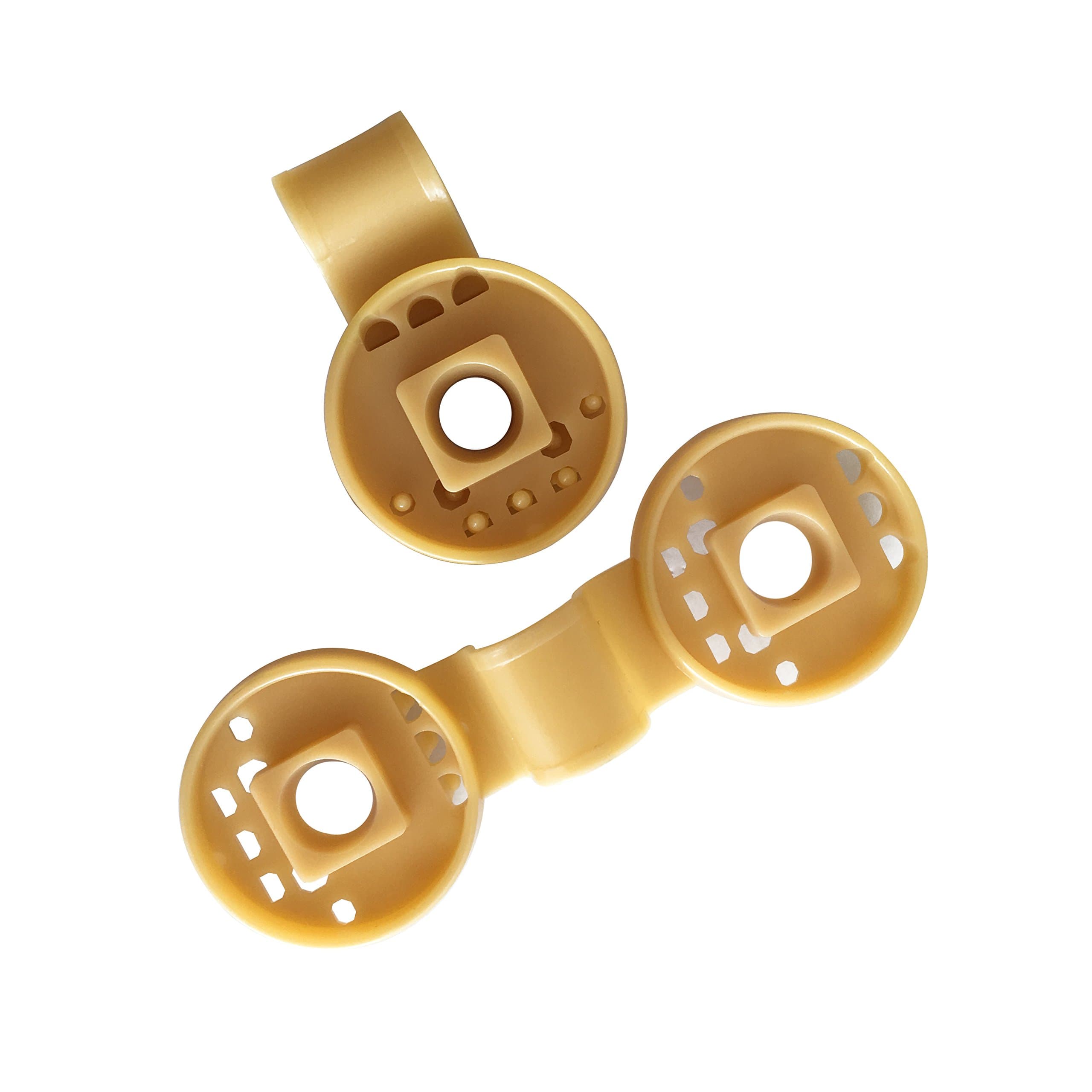 ShatexShade Cloth Clips UV Resistant Shade Fabric Clips Wheat Shade Fabric Accessories 12 Pack