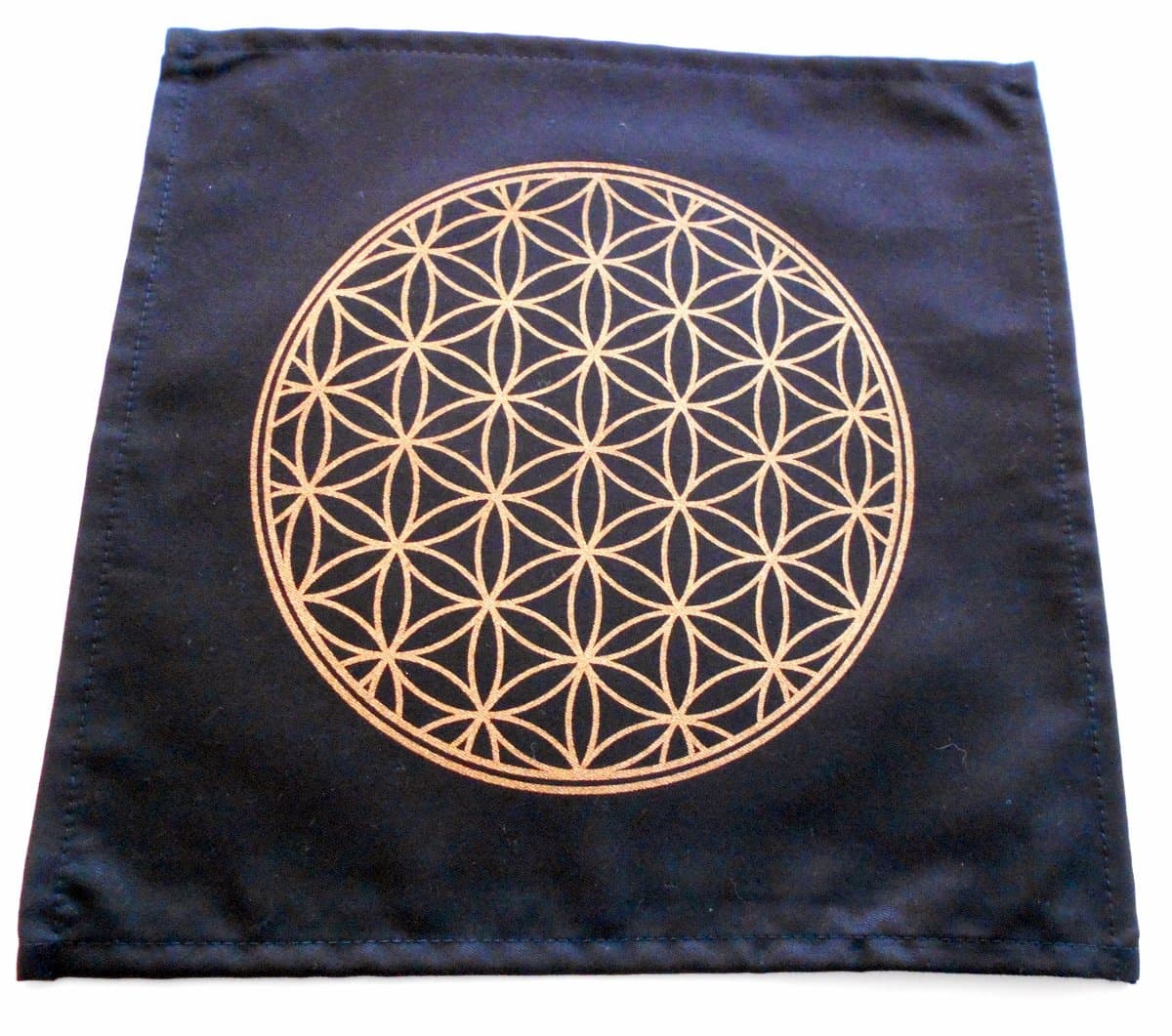 earthegy Crystal Grid Cloth Flower of Life Design 12x12