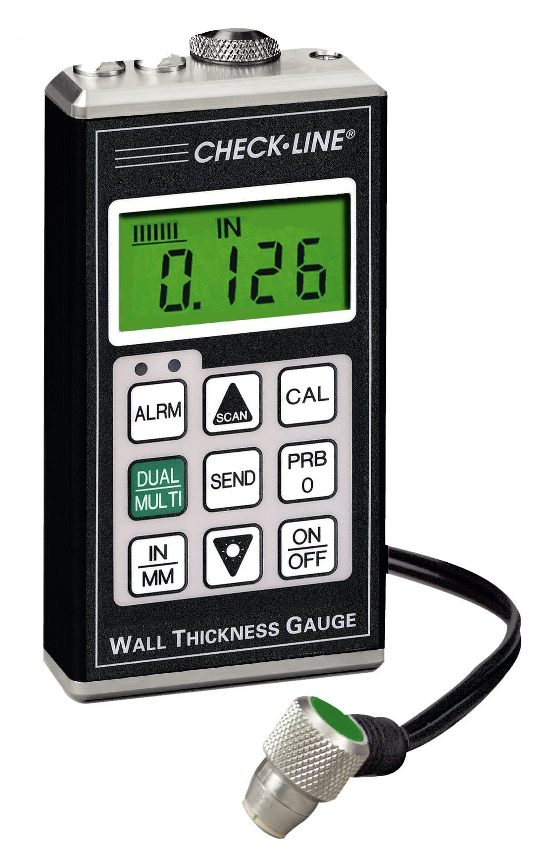 TI-25M-MMX Through Paint Ultrasonic Wall Thickness Gauge Complete Kit
