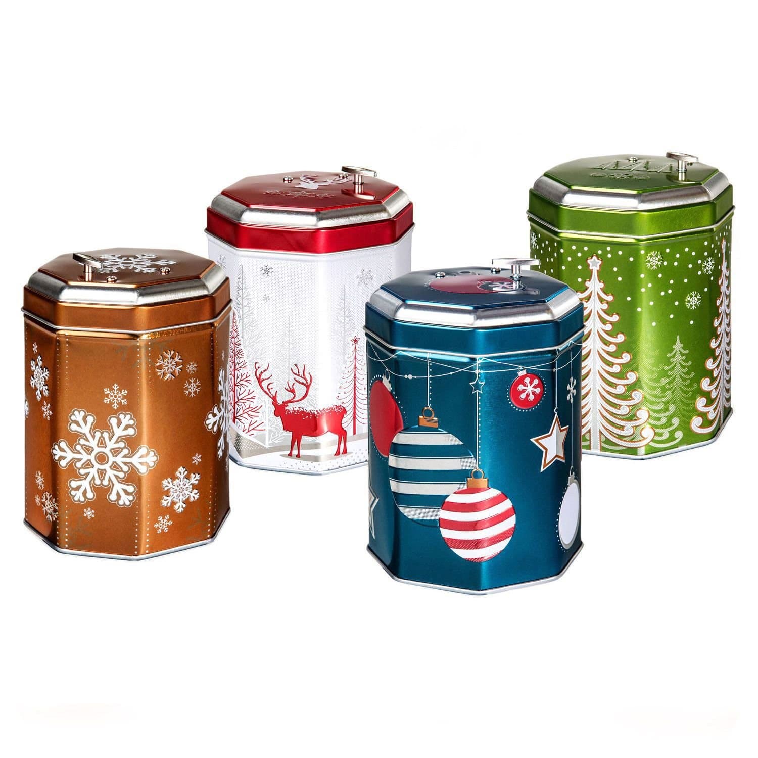 Stockmeyer Music Tins Filled With European Sugar Cookies (4 Pk.)