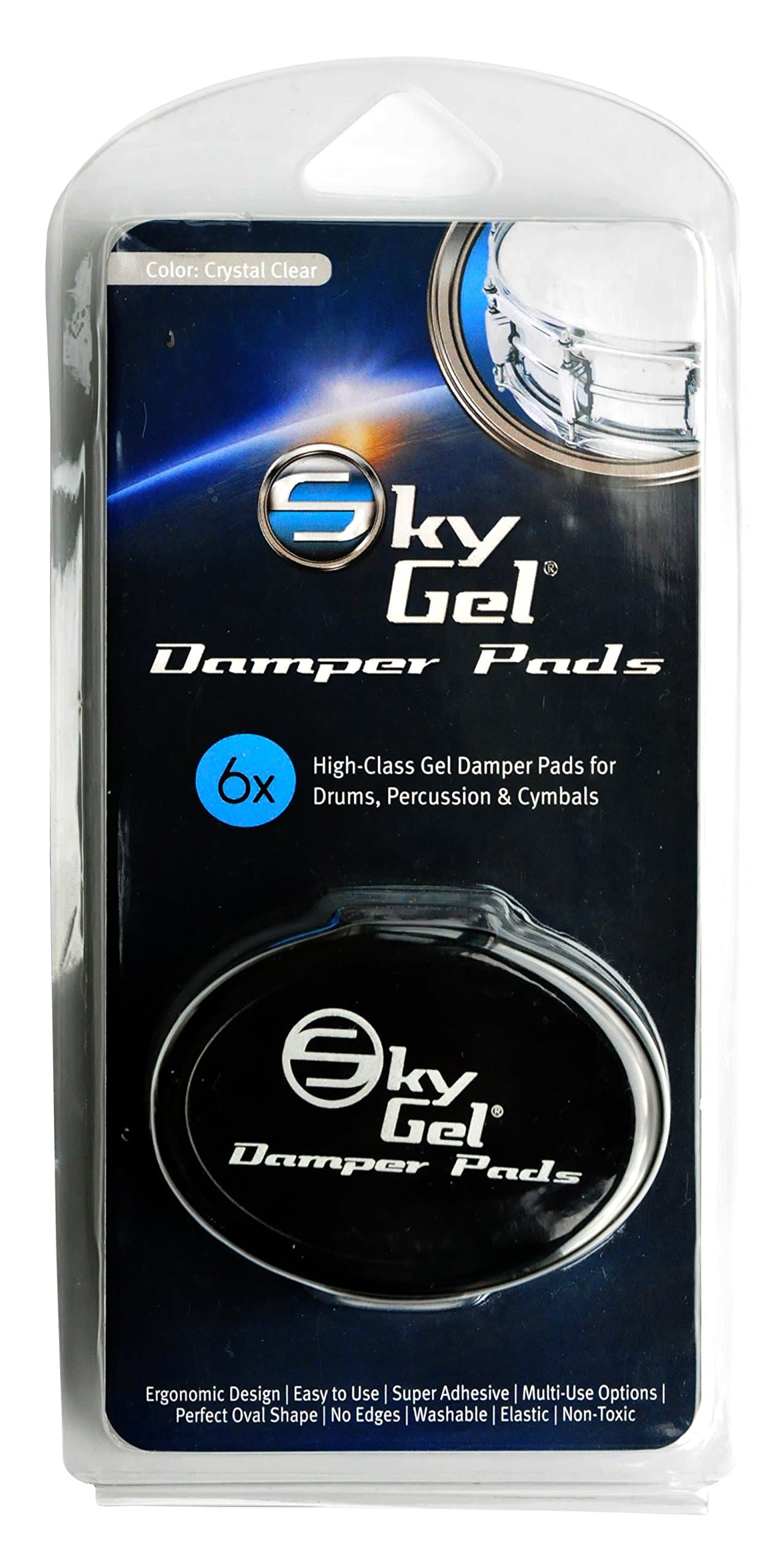 SKDPCL Gel Damper Pads - Clear
