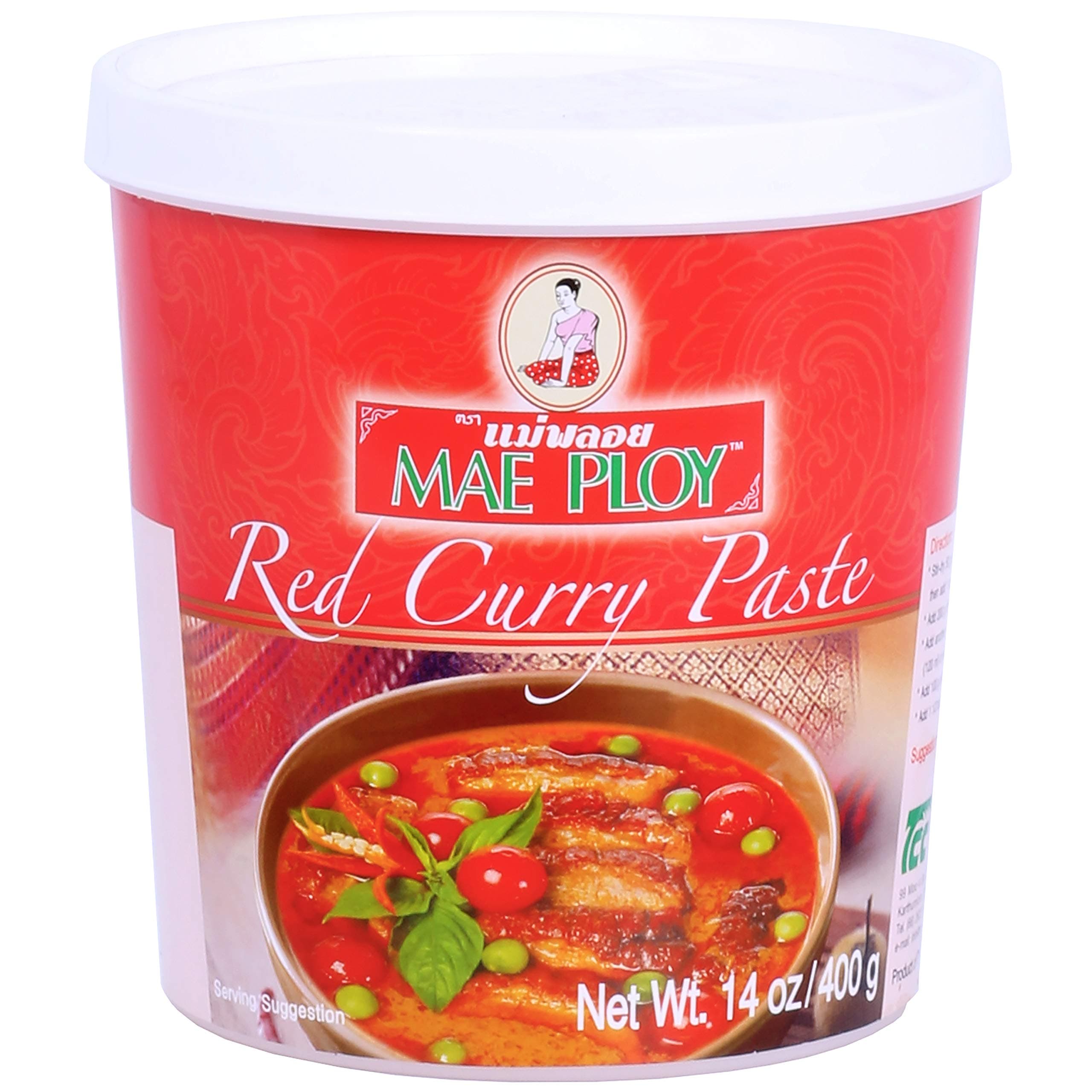 Mae Ploy Red Curry Paste, 400 g