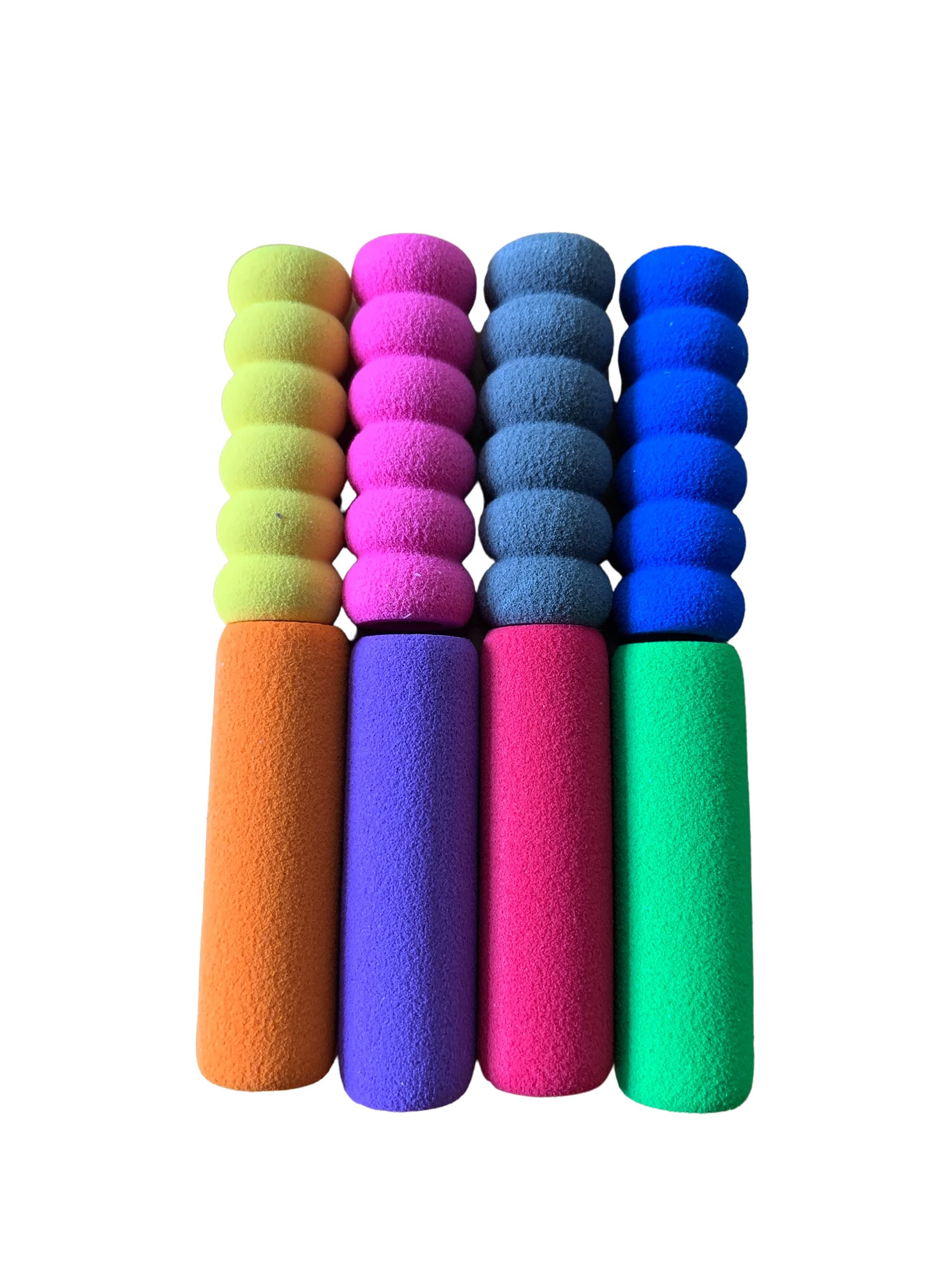 Foam Pencil Grips Assorted Colors and Shapes 8 Pieces