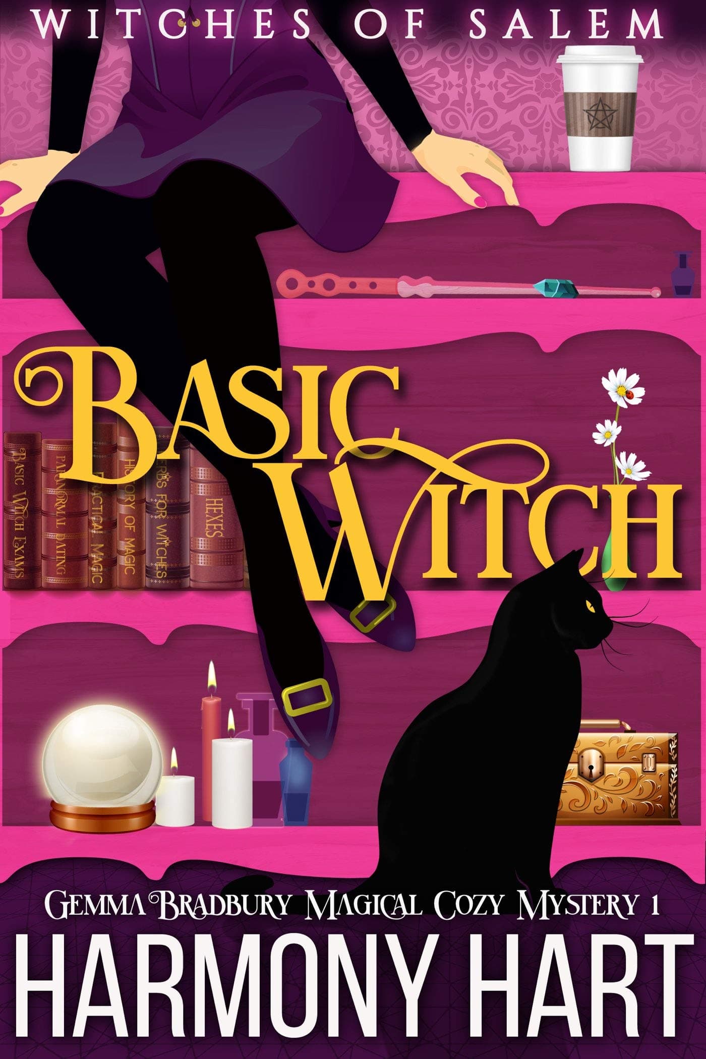 Basic Witch: Witches of Salem (Gemma Bradbury Magical Cozy Mysteries Book 1)