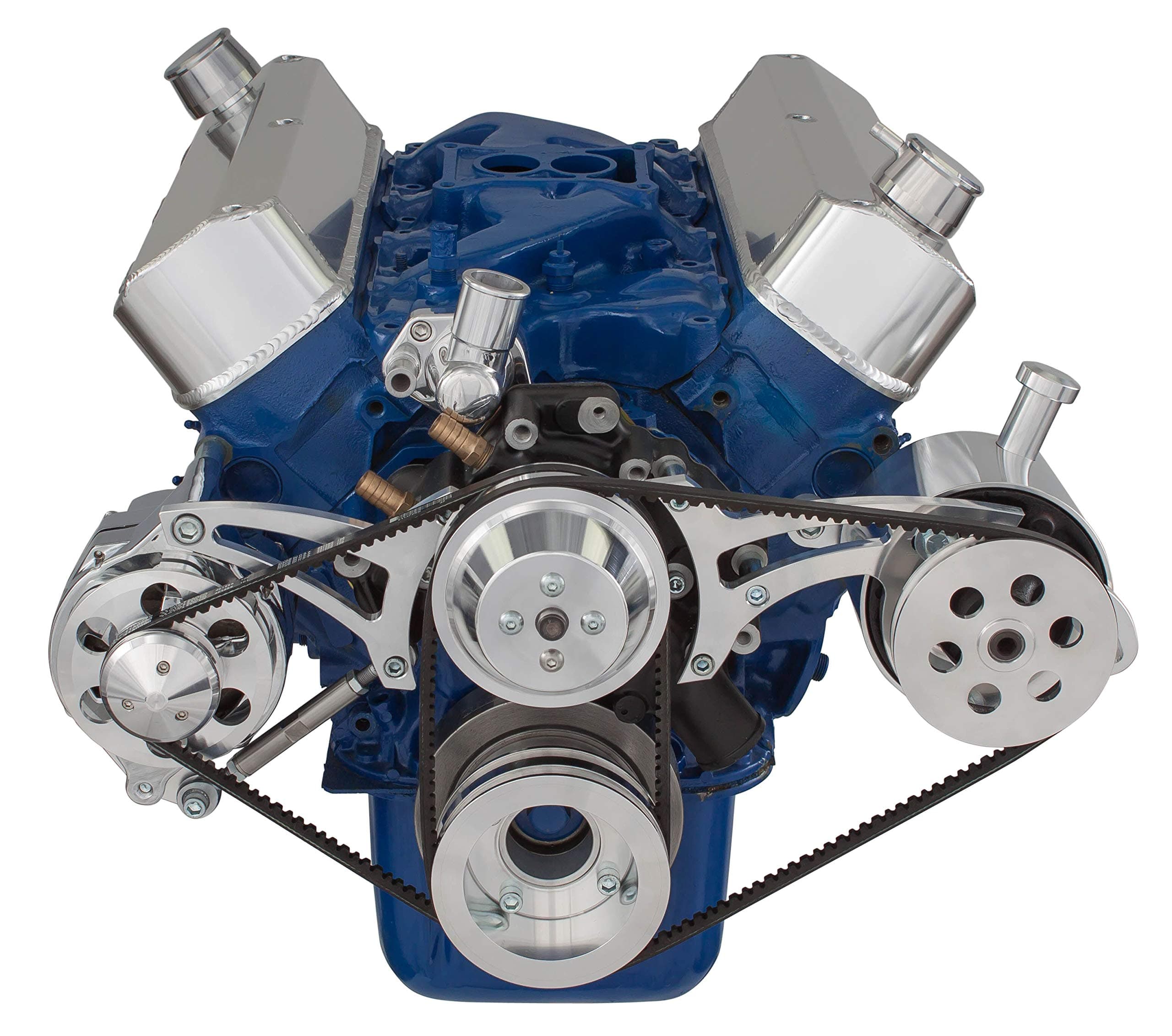 V-Belt Kit Compatible with Small Block Ford 289 302- Alternator and Ford Style Power Steering Pump