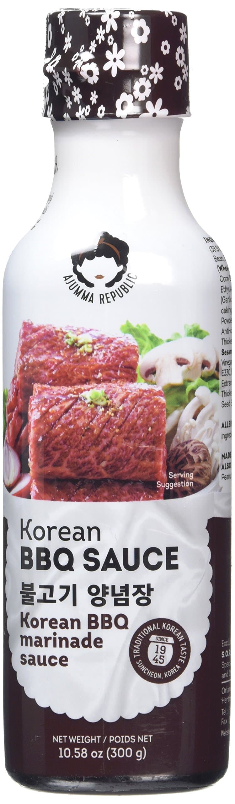 Korean BBQ Marinade Sauce 300 g (Pack of 6)