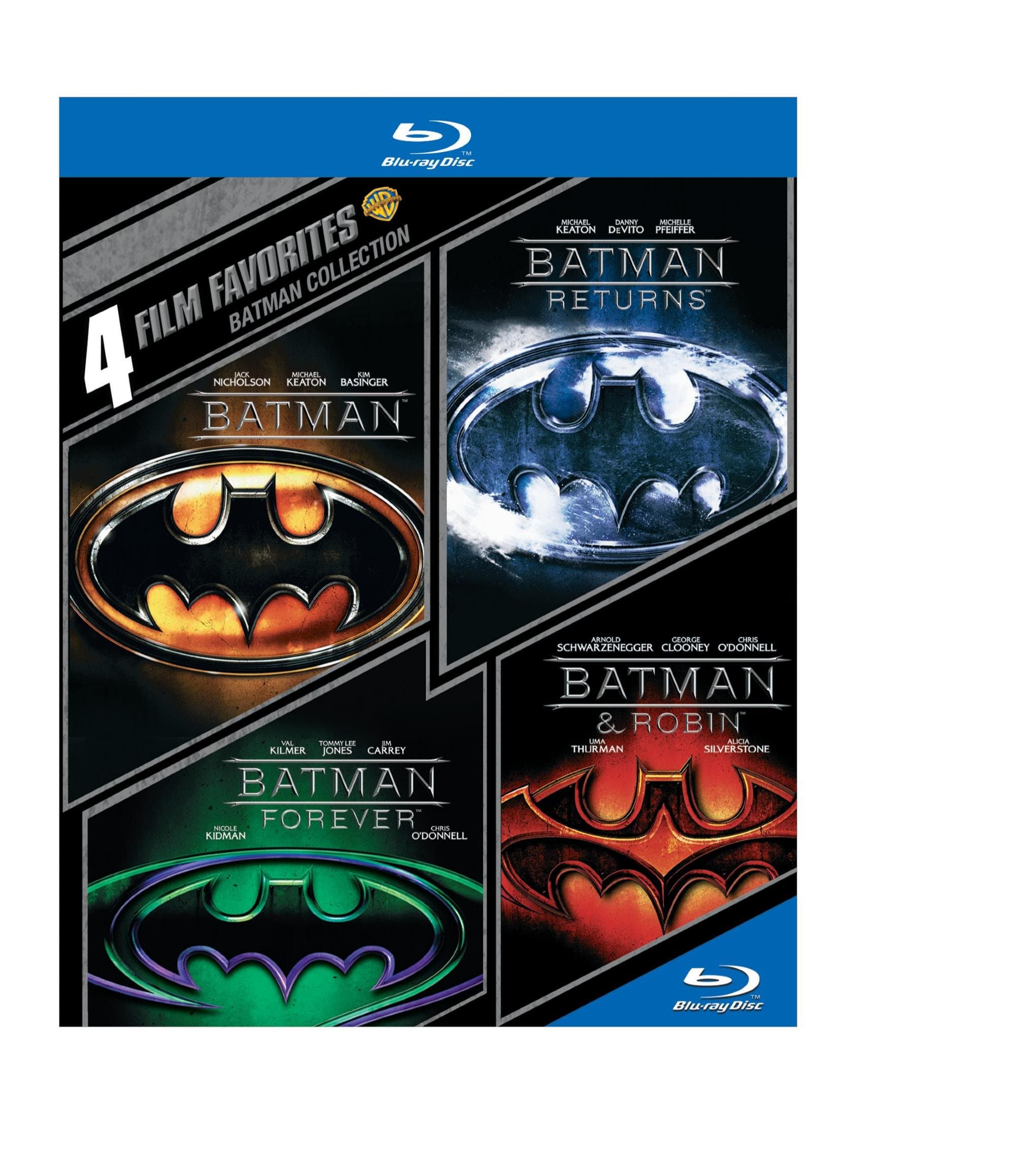 4 Film Favorites: Batman (BD)(4FF)