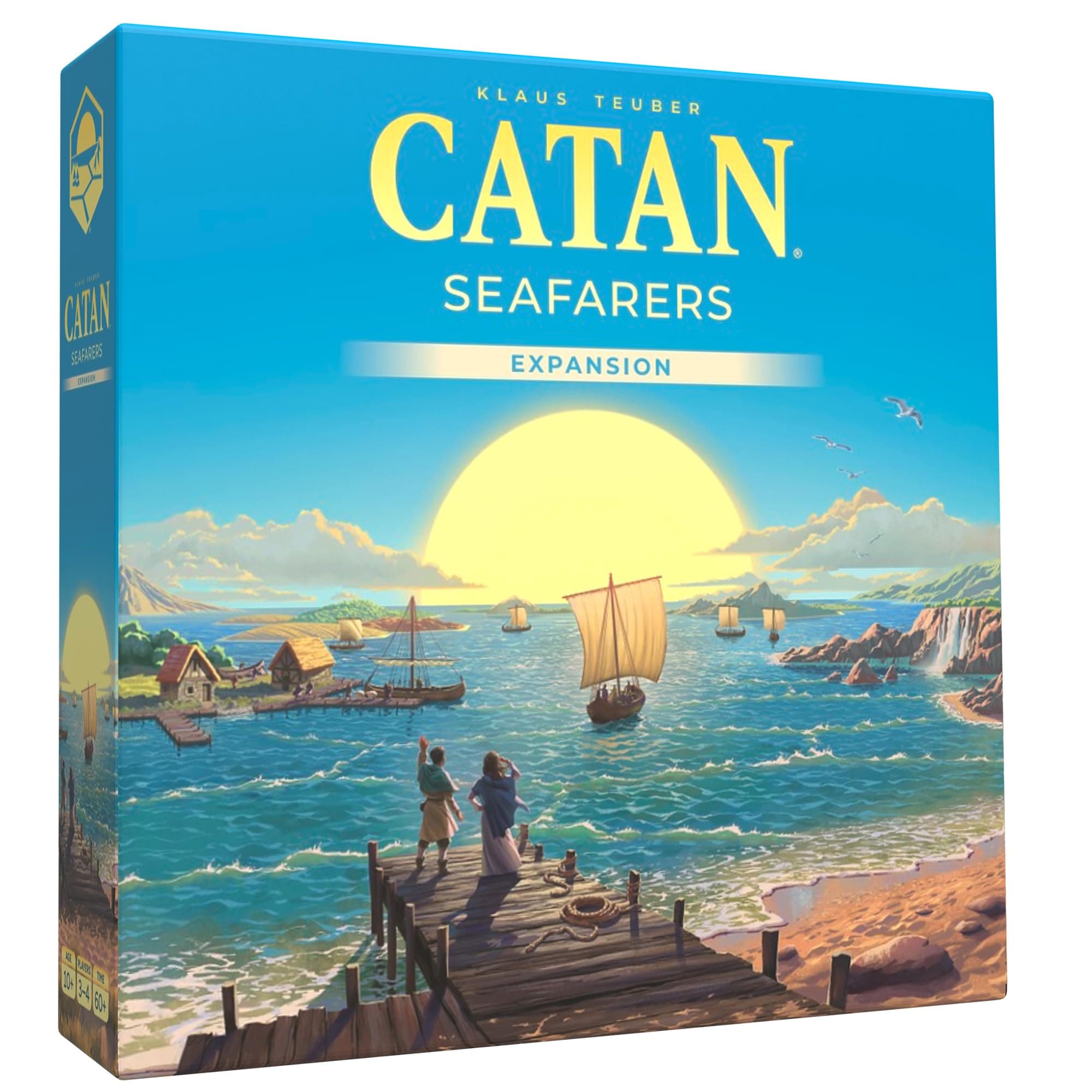 CATAN Sailor Board Game Expansion (6th Edition) Strategy Game for Kids and Adults Ages 12+ for 3-4 Players, 60 Minute Playing Time by Catan Studio