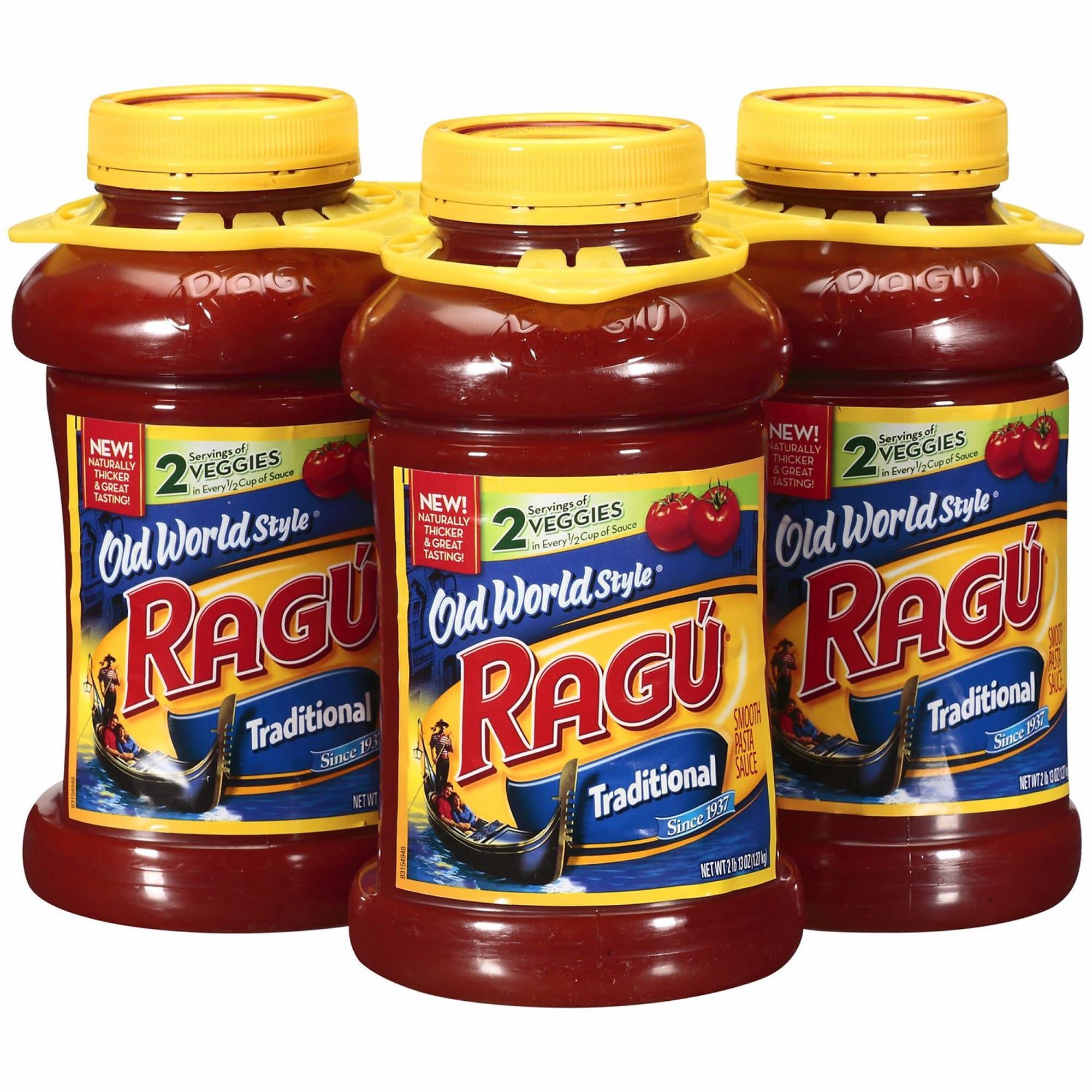Ragu Traditional Spaghetti Sauce, 2.81 Pound (Pack of 3)